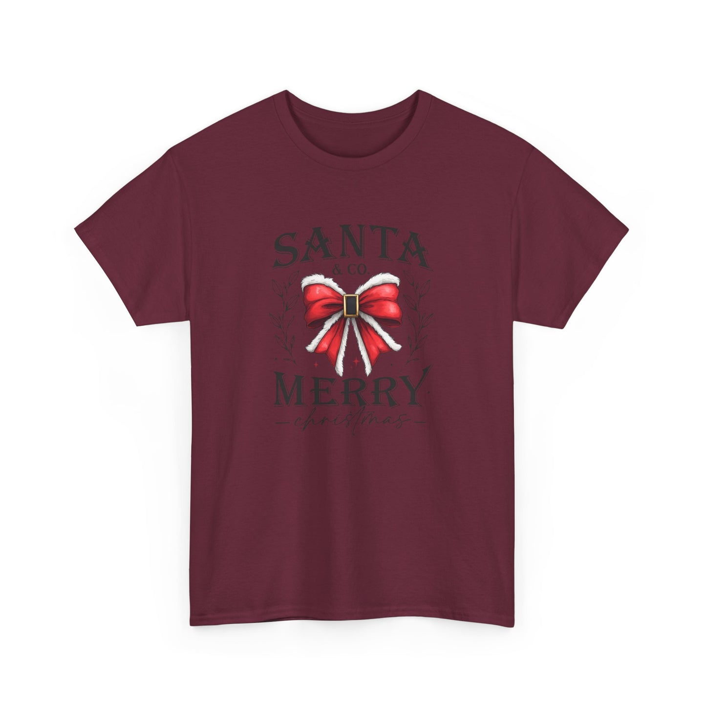 Santa and Company Merry Christmas Unisex Heavy Cotton Tee - sizes S - 5X