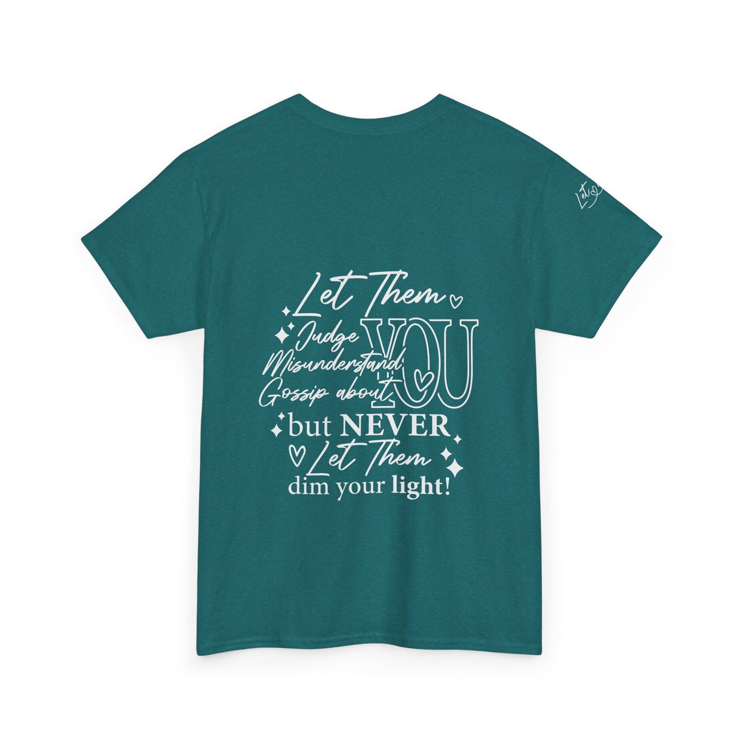 Let Them Unisex Heavy Cotton Tee