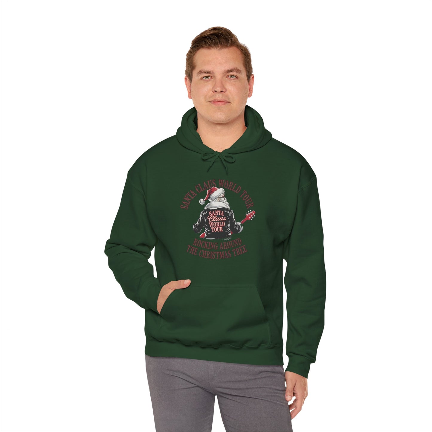 Santa Claus World Tour Unisex Heavy Blend™ Hooded Sweatshirt - sizes S - 3X