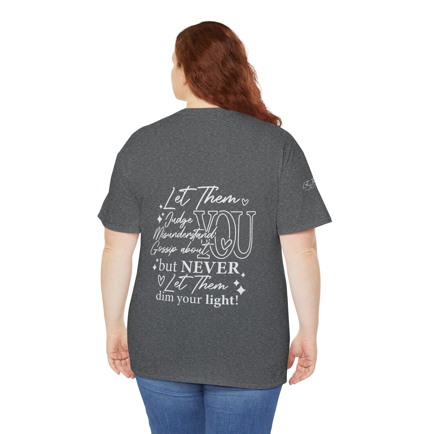 Let Them Unisex Heavy Cotton Tee