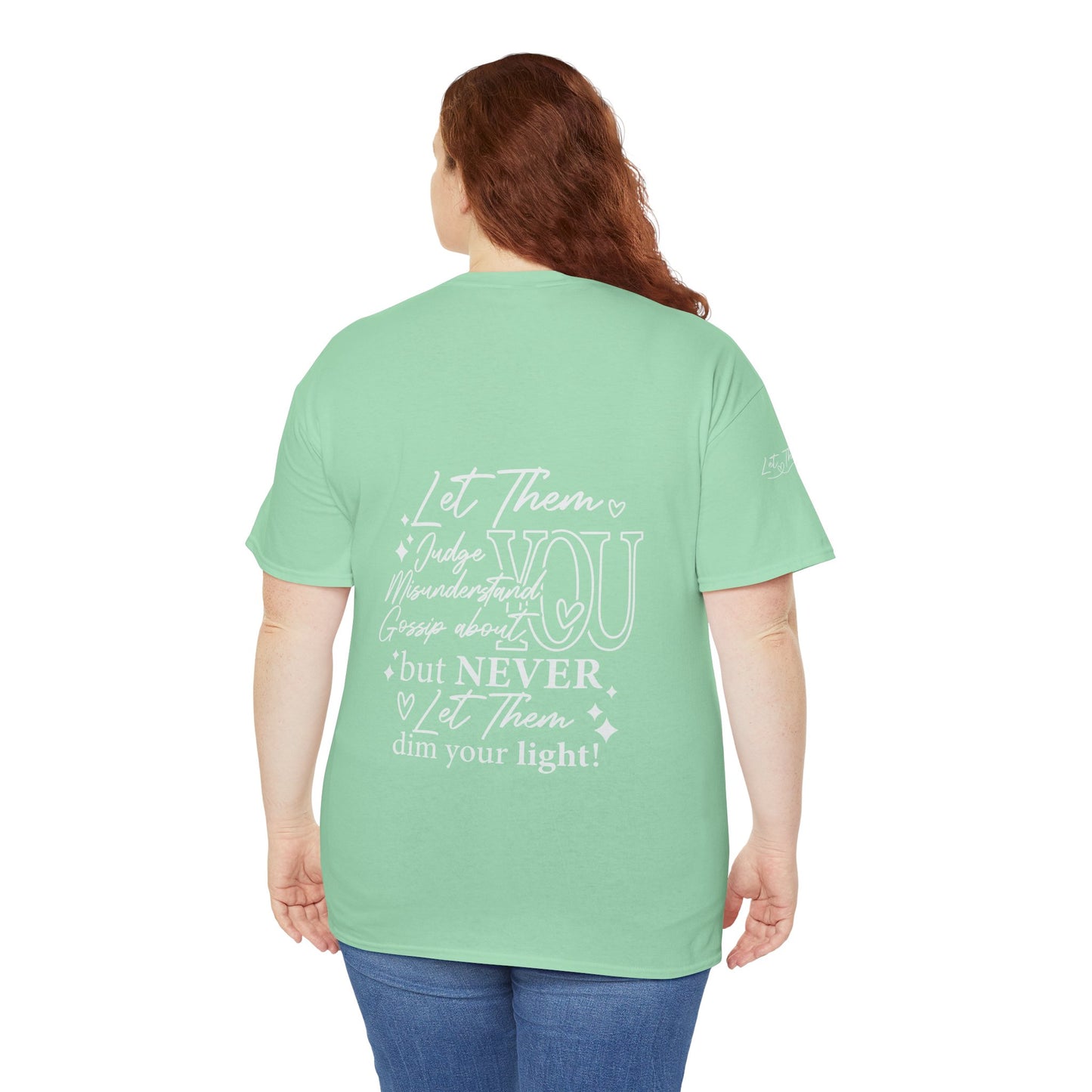 Let Them Unisex Heavy Cotton Tee