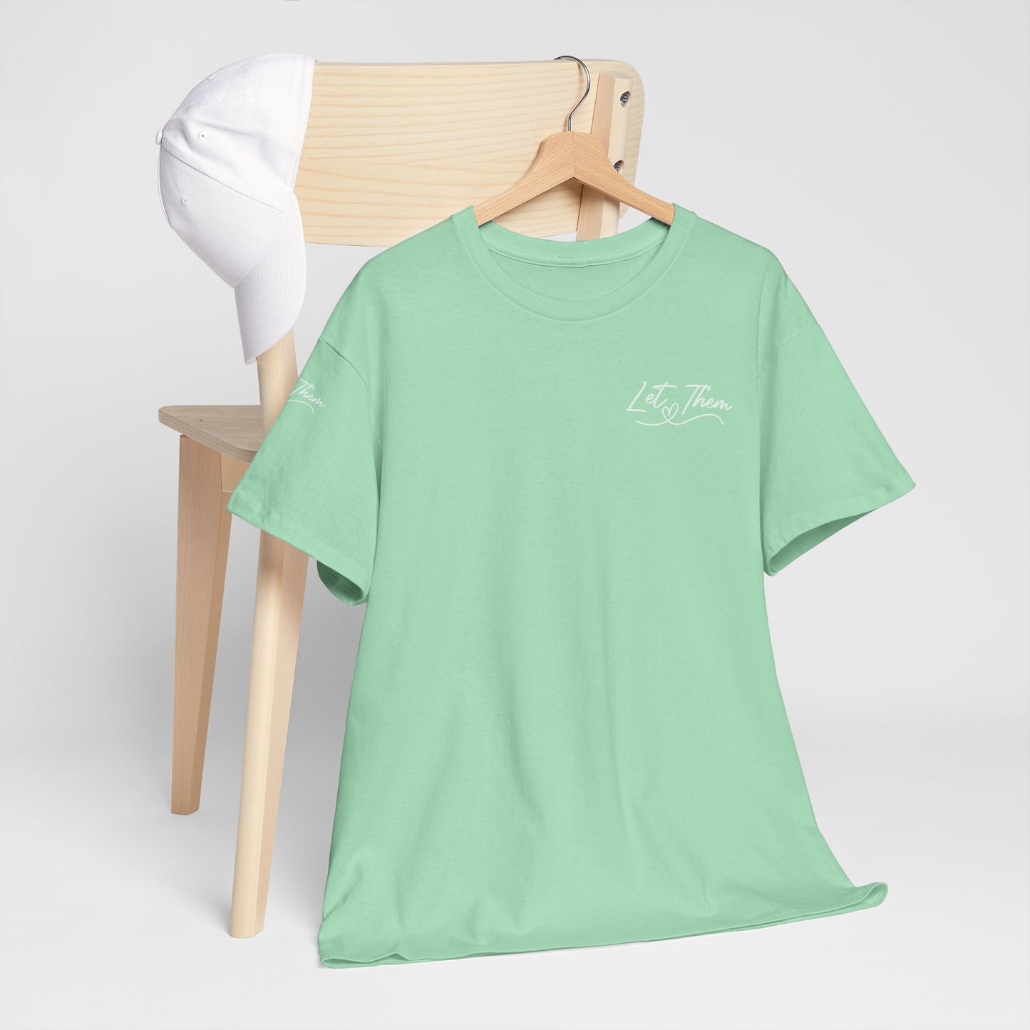 Let Them Unisex Heavy Cotton Tee
