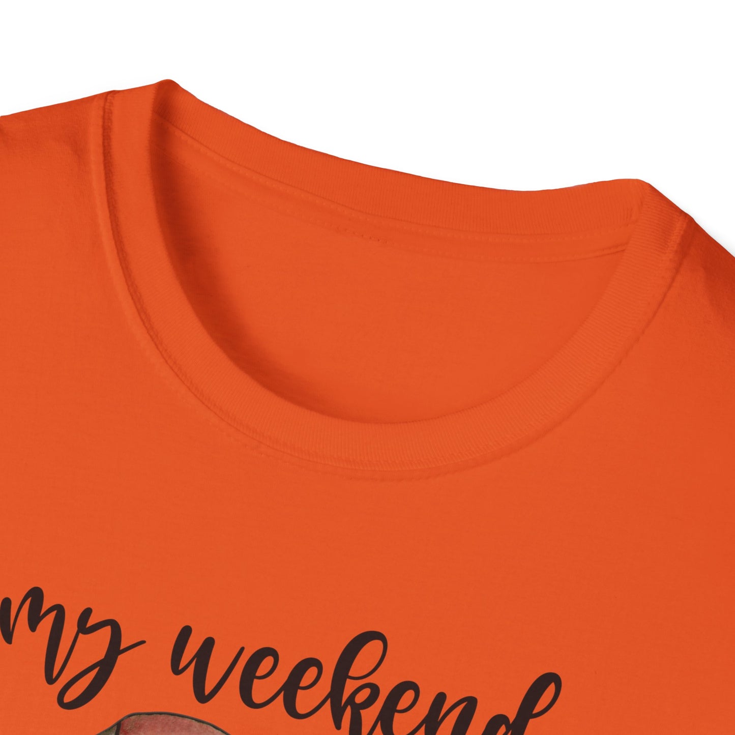 My Weekend is All Booked Unisex Softstyle T-Shirt
