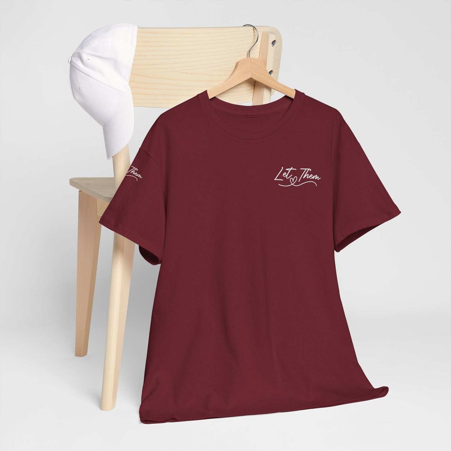 Let Them Unisex Heavy Cotton Tee