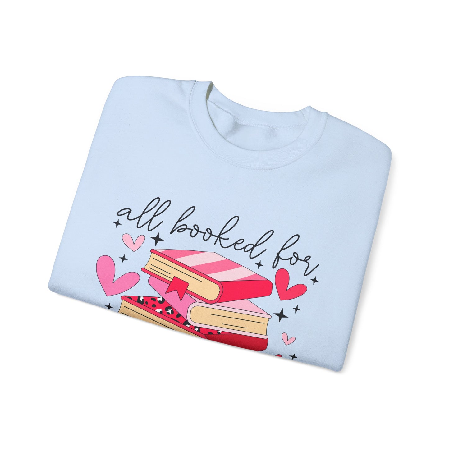 Book Lover Valentine's Day Unisex Sweatshirt - sizes S - 5X