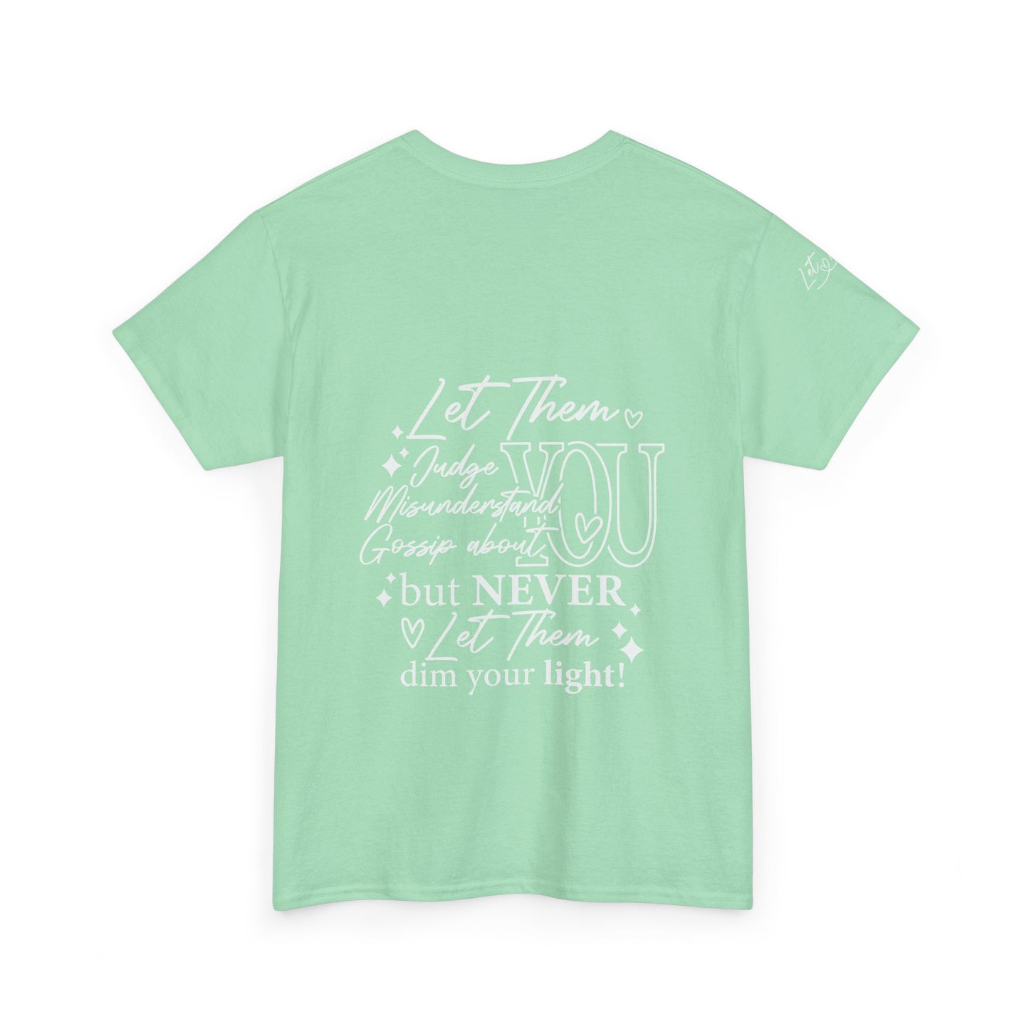 Let Them Unisex Heavy Cotton Tee