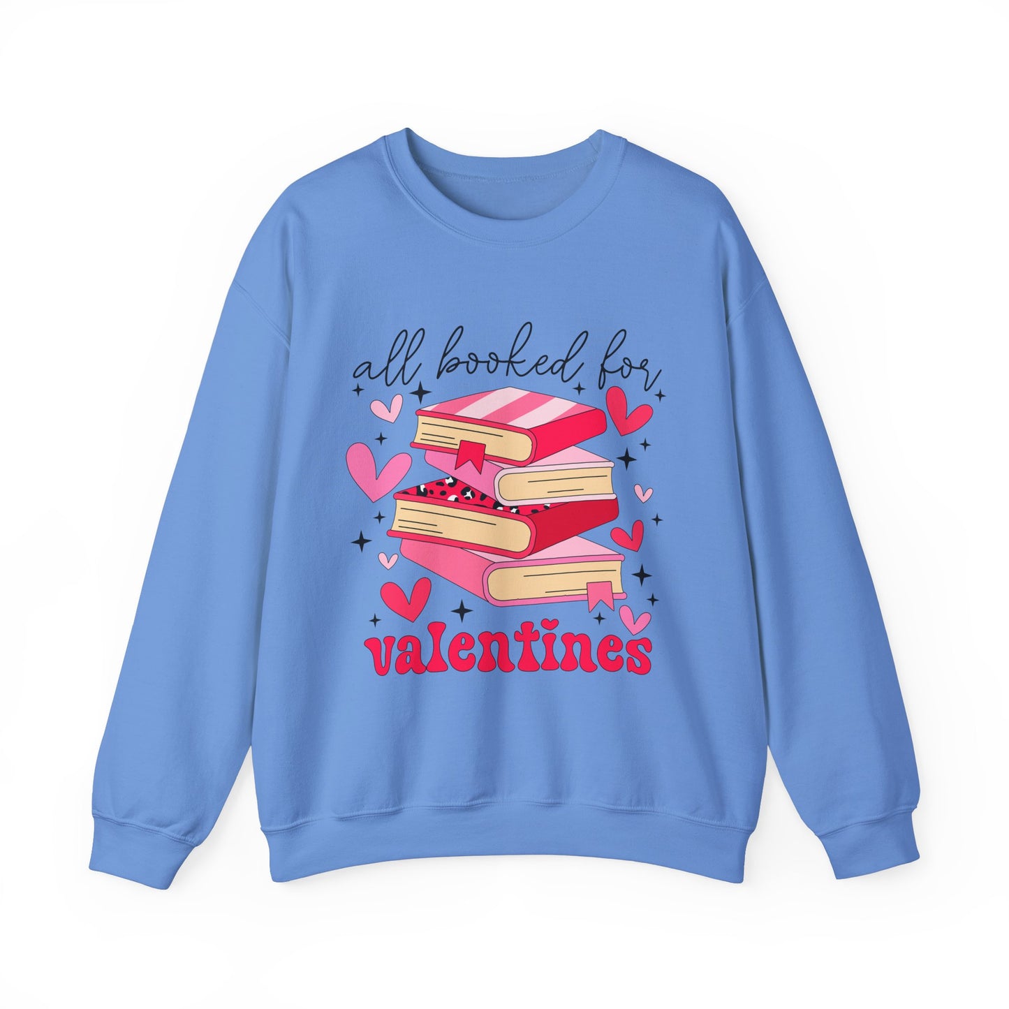 Book Lover Valentine's Day Unisex Sweatshirt - sizes S - 5X