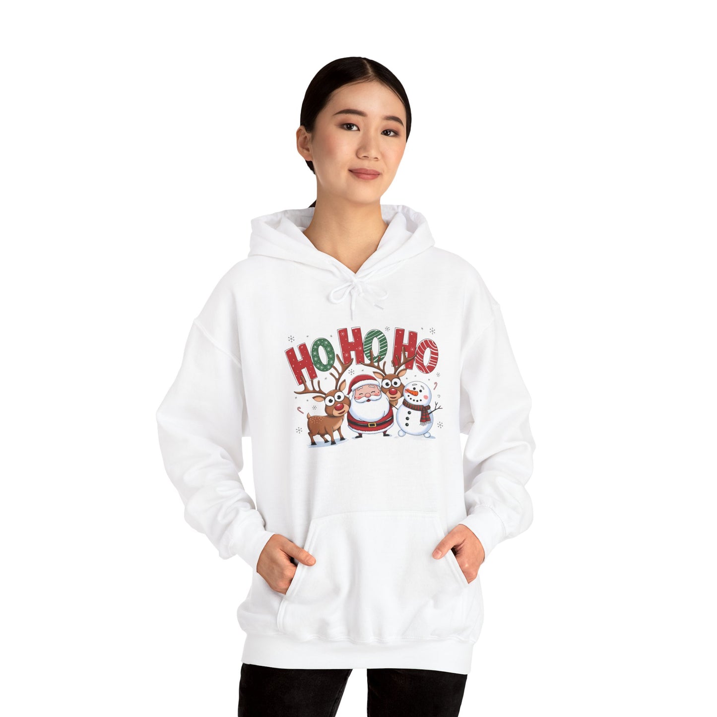 HoHoHo Unisex Heavy Blend™ Hooded Sweatshirt - S - 3X