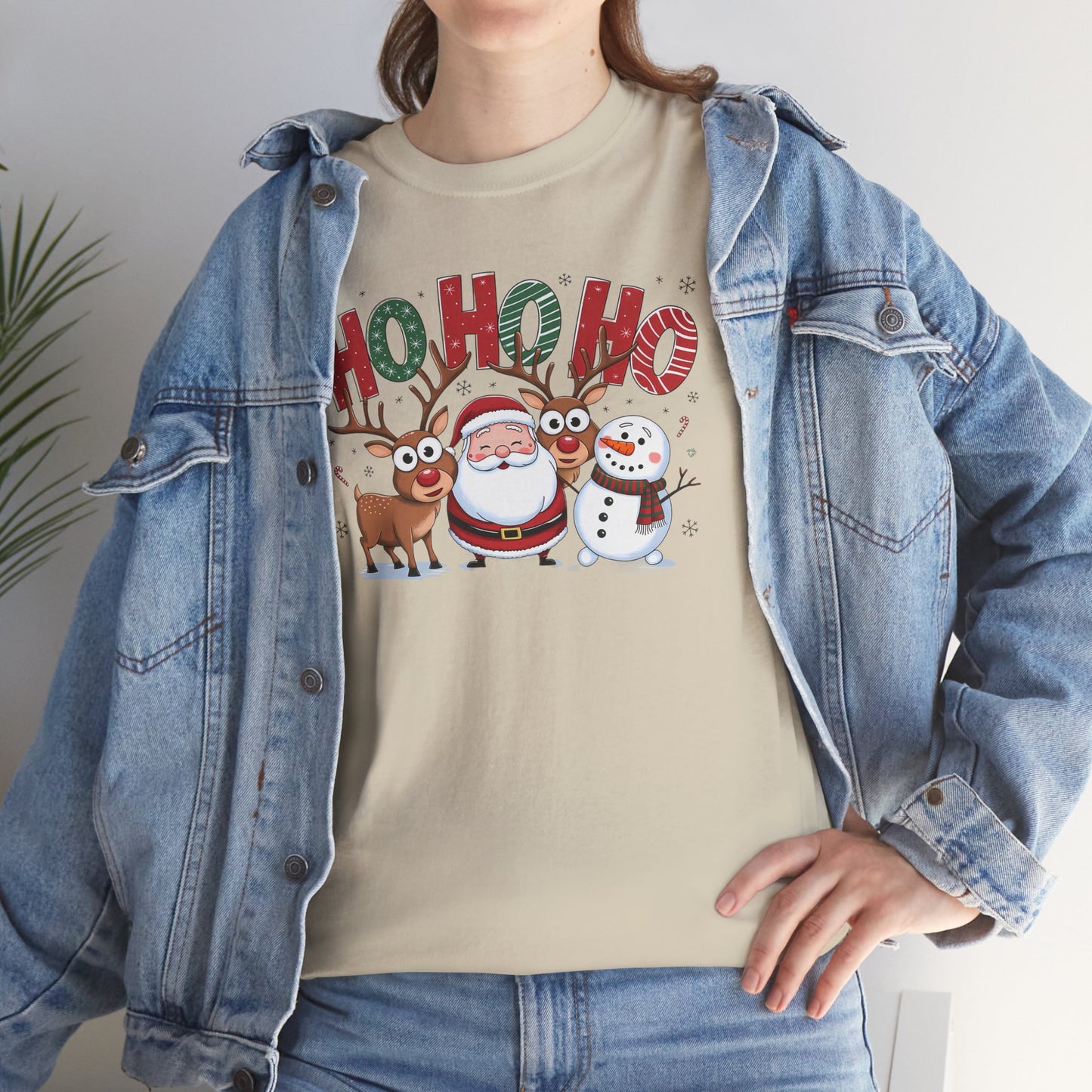 HoHoHo Unisex Heavy Cotton Tee - sizes S - 5X