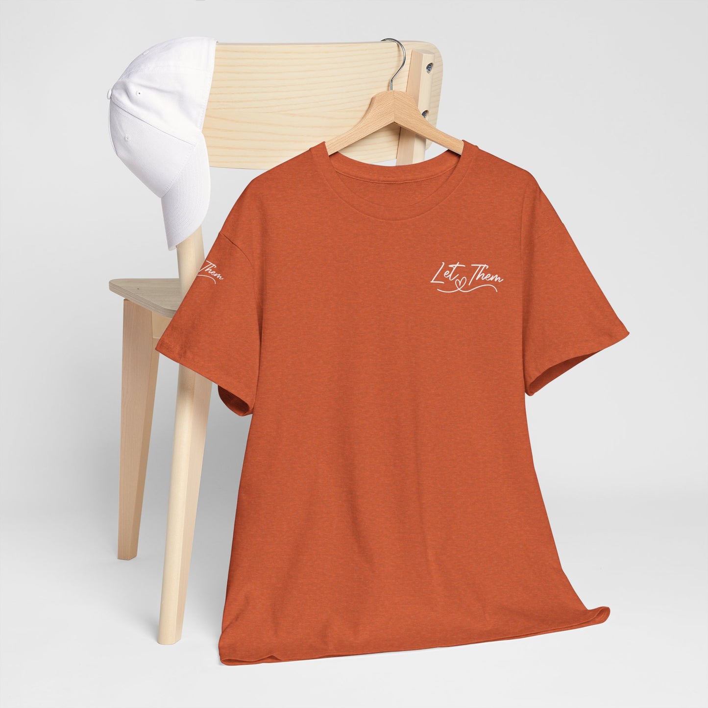 Let Them Unisex Heavy Cotton Tee