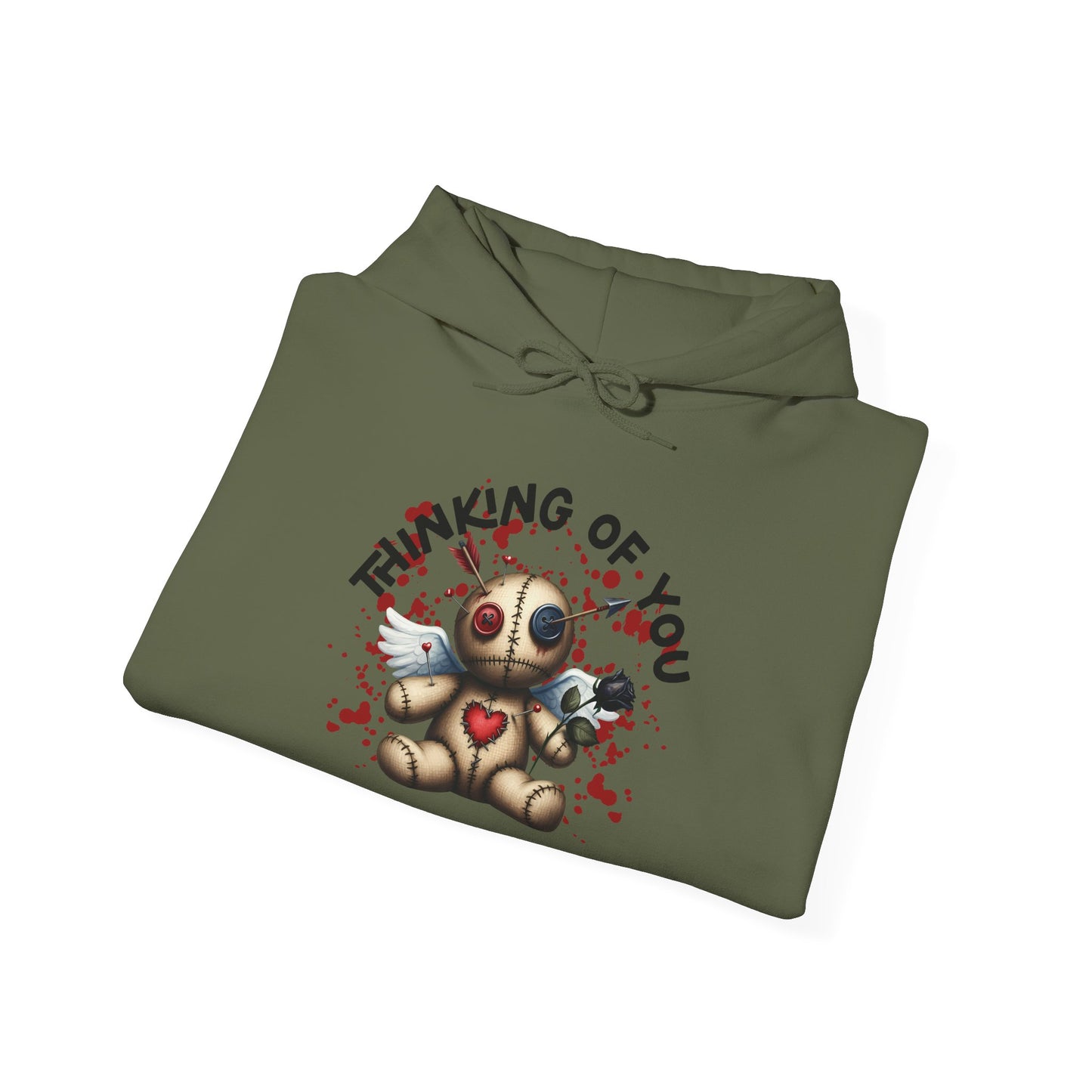 Anti-Valentine Thinking of You Unisex Heavy Blend™ Hooded Sweatshirt - S - 5X