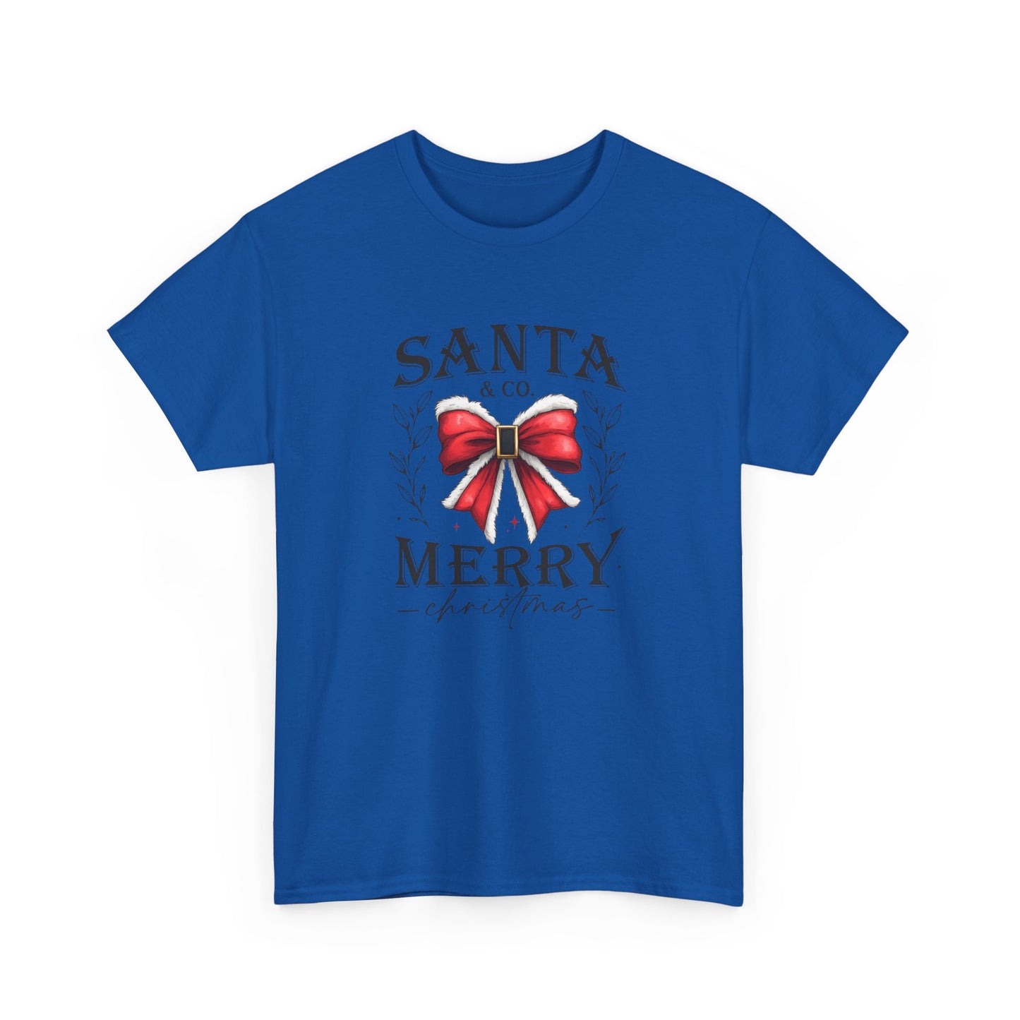 Santa and Company Merry Christmas Unisex Heavy Cotton Tee - sizes S - 5X