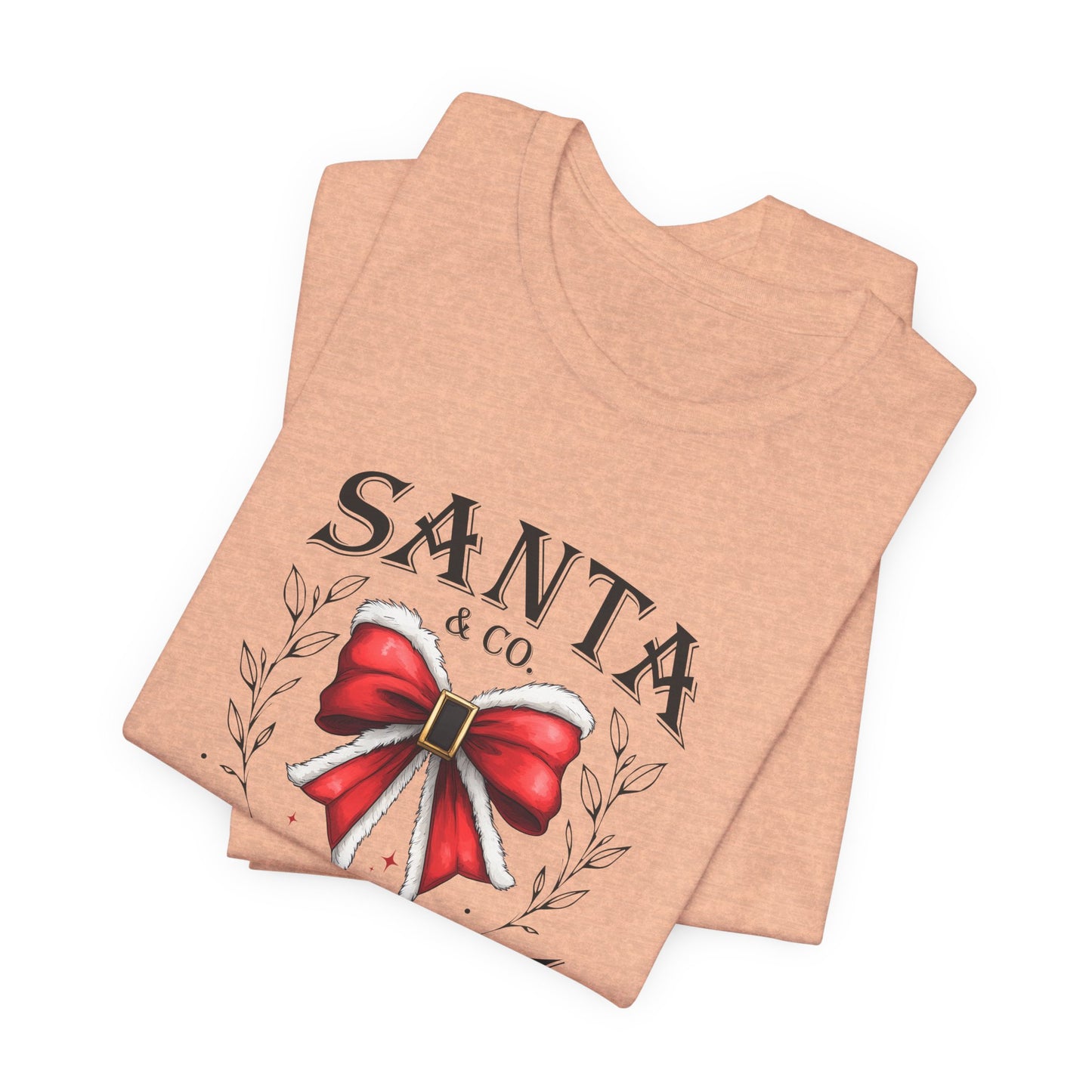 Santa and Co Merry Christmas Unisex Jersey Short Sleeve Tee - sizes S - 3X
