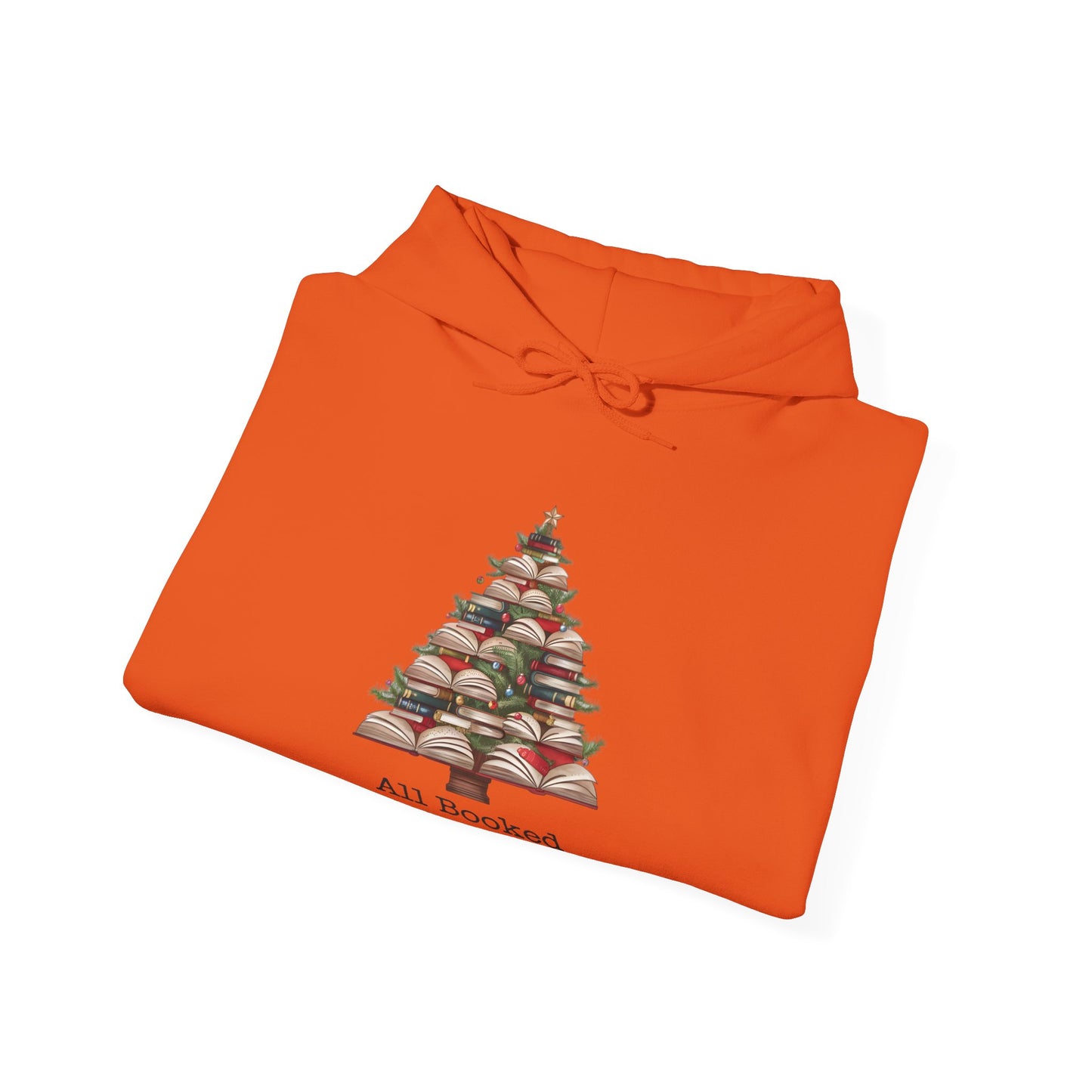 All Booked for Christmas Unisex Heavy Blend™ Hooded Sweatshirt - sizes S - 3X
