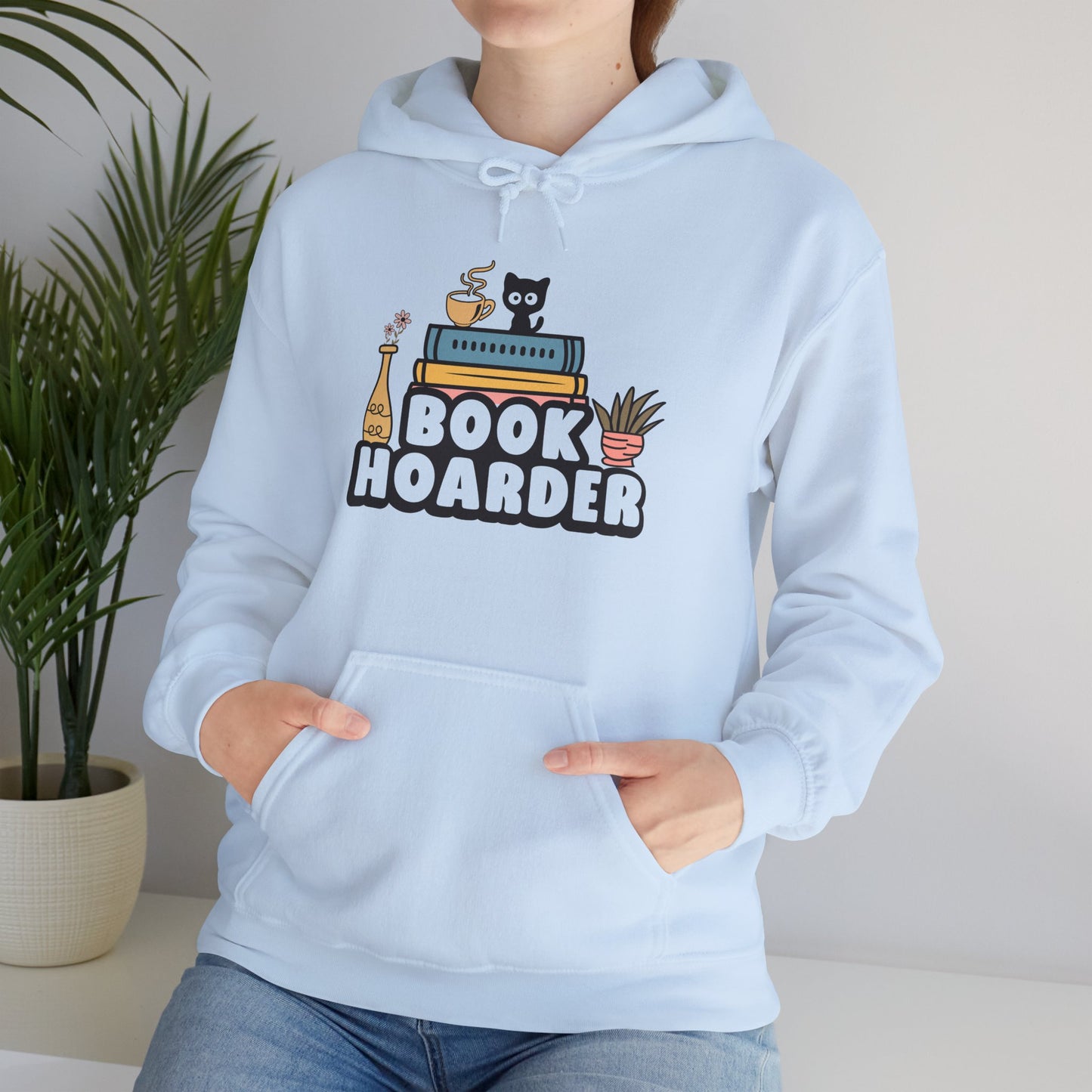 Book Hoarder Unisex Heavy Blend™ Hooded Sweatshirt - sizes S - 3X