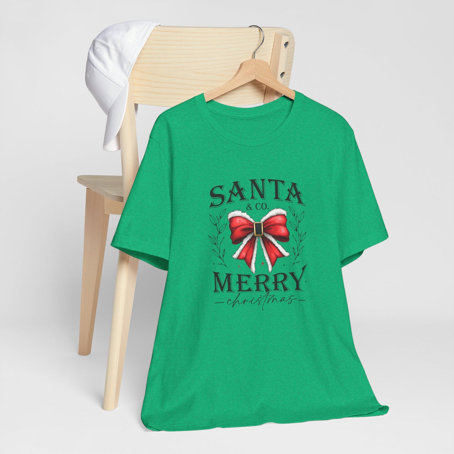 Santa and Co Merry Christmas Unisex Jersey Short Sleeve Tee - sizes S - 3X