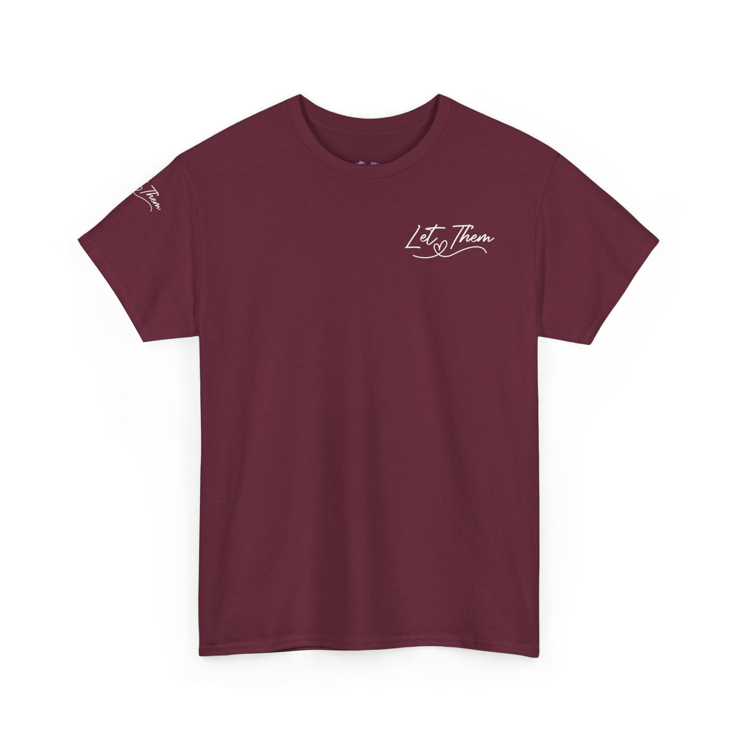 Let Them Unisex Heavy Cotton Tee
