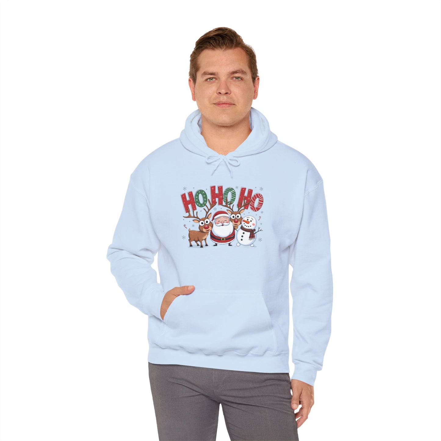 HoHoHo Unisex Heavy Blend™ Hooded Sweatshirt - S - 3X
