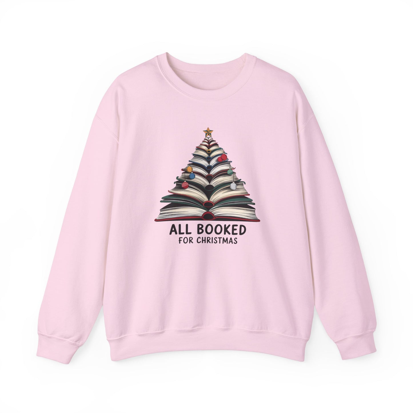 All Booked for Christmas Unisex Heavy Blend™ Crewneck Sweatshirt - sizes S - 3X