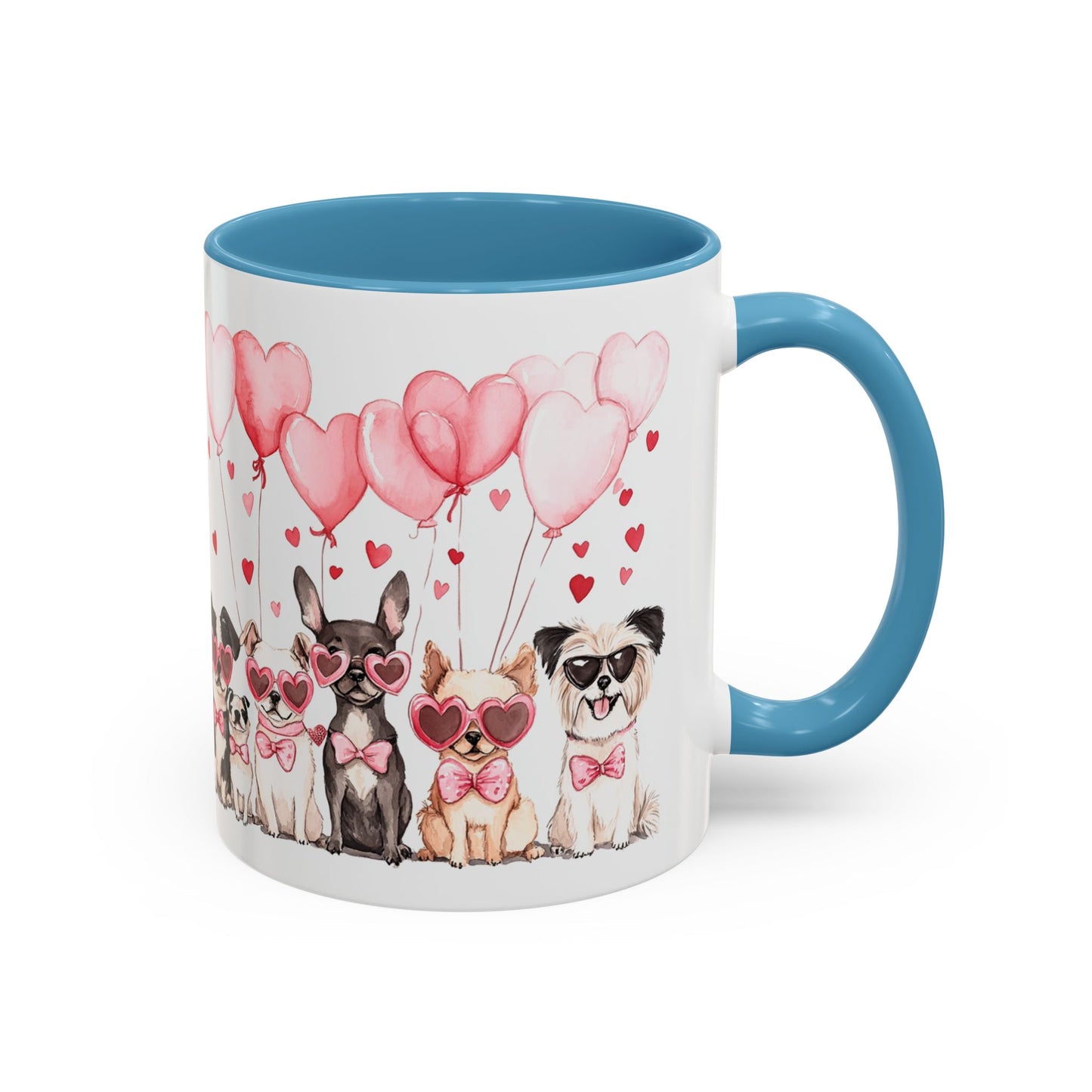 Puppy Love Valentine's Day Coffee Mug (11, 15oz) version 2
