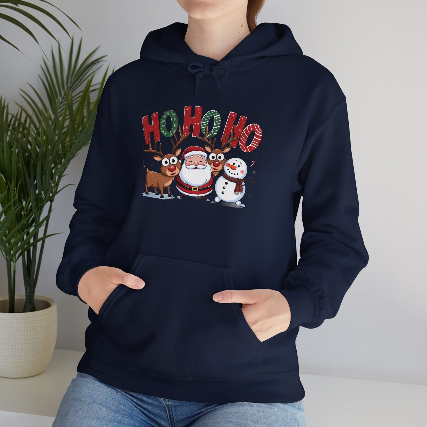 HoHoHo Unisex Heavy Blend™ Hooded Sweatshirt - S - 3X