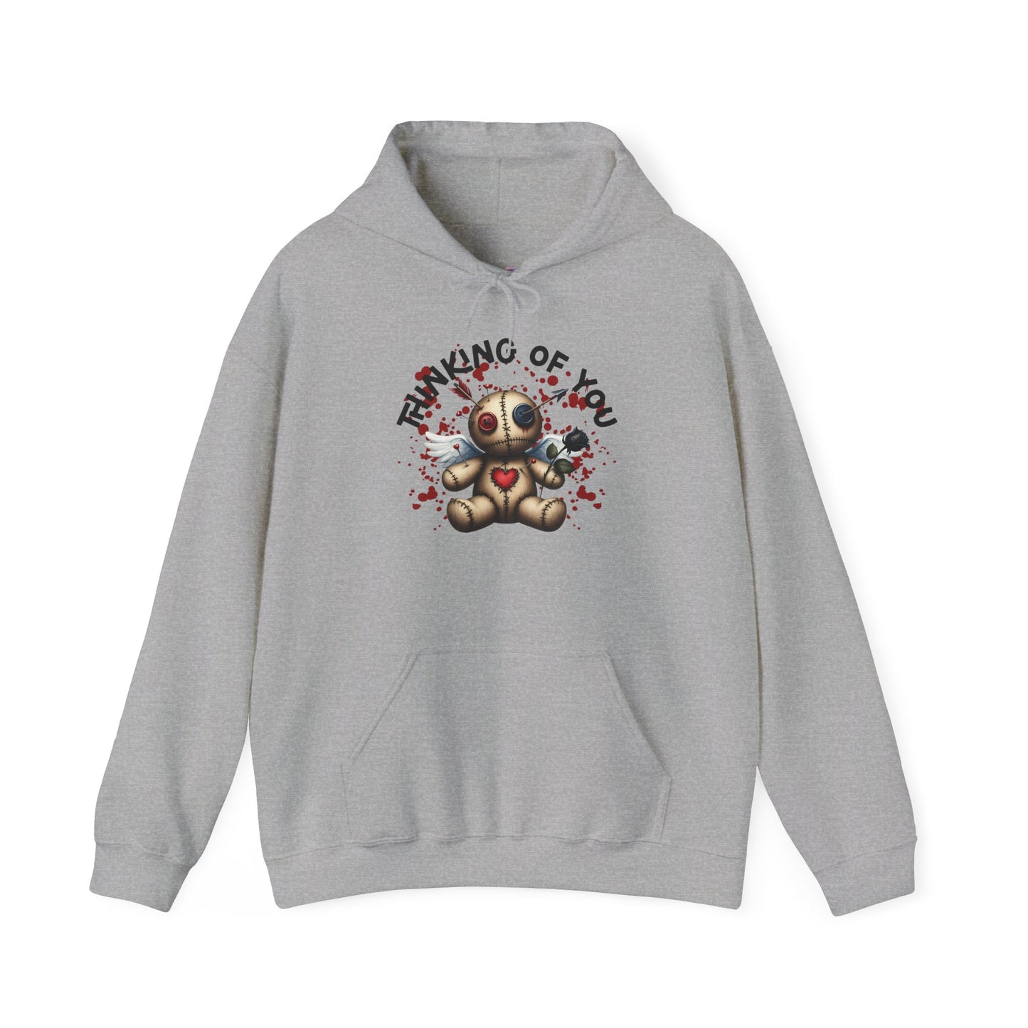 Anti-Valentine Thinking of You Unisex Heavy Blend™ Hooded Sweatshirt - S - 5X