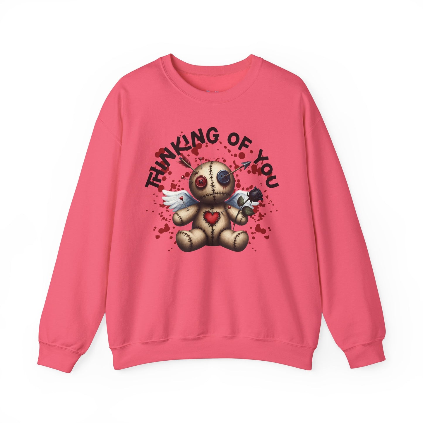 Anti-Valentine Thinking of You Unisex Heavy Blend™ Crewneck Sweatshirt - S - 5X