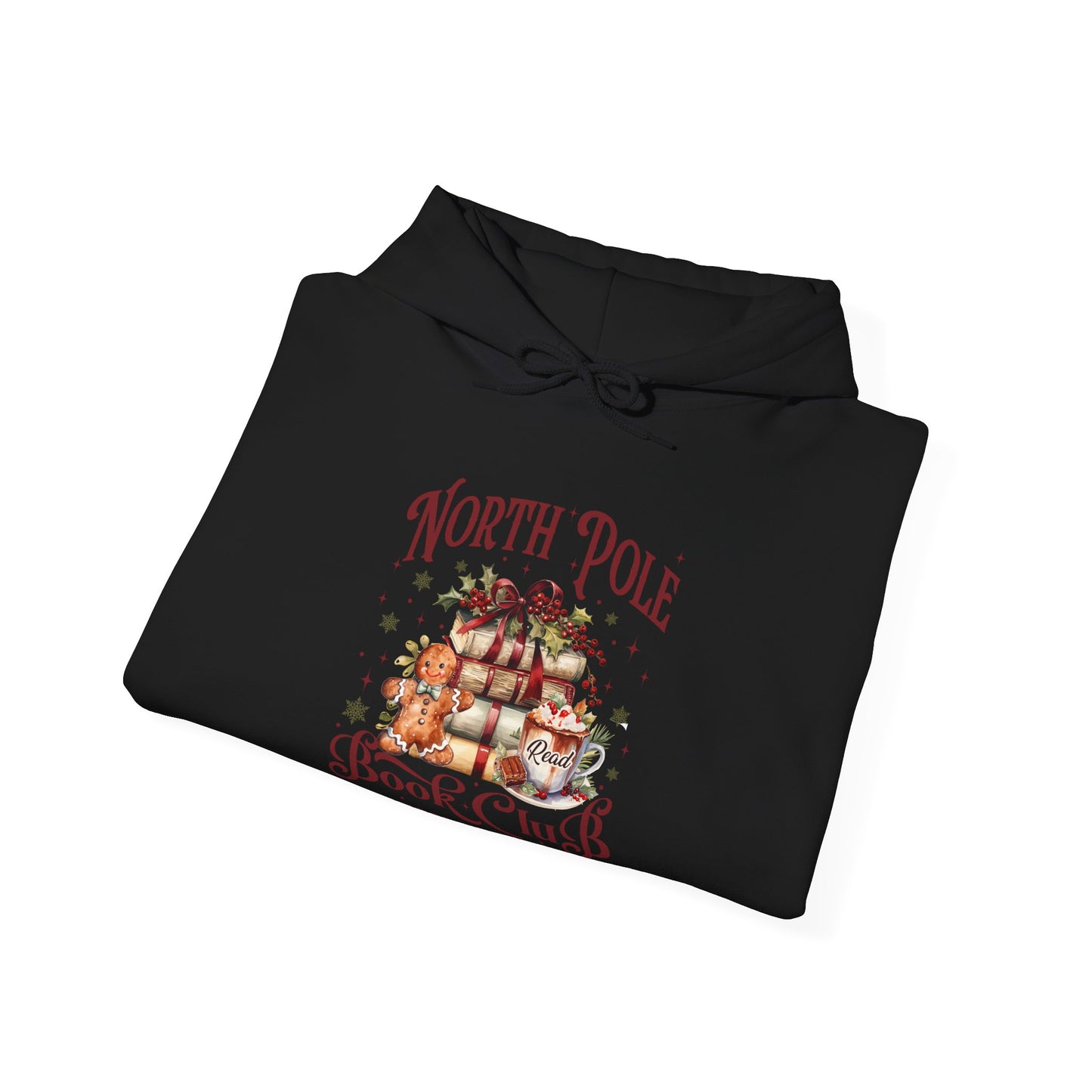 North Pole Book Club Unisex Heavy Blend™ Hooded Sweatshirt - sizes S - 5X
