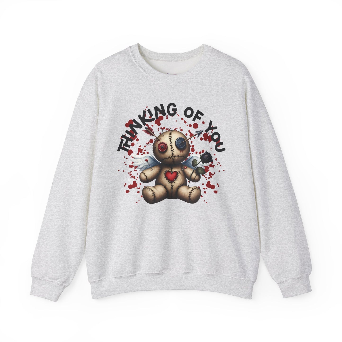 Anti-Valentine Thinking of You Unisex Heavy Blend™ Crewneck Sweatshirt - S - 5X