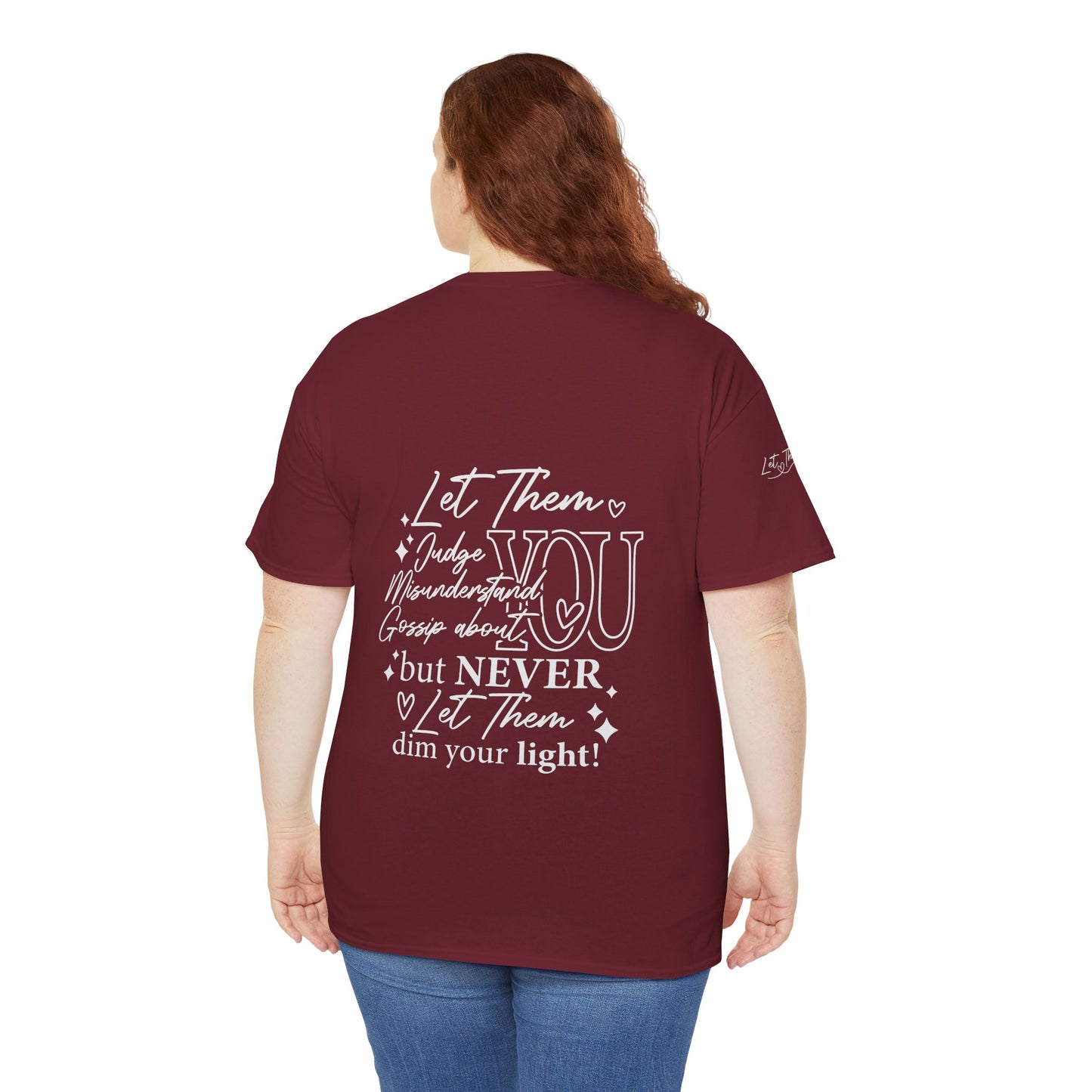 Let Them Unisex Heavy Cotton Tee