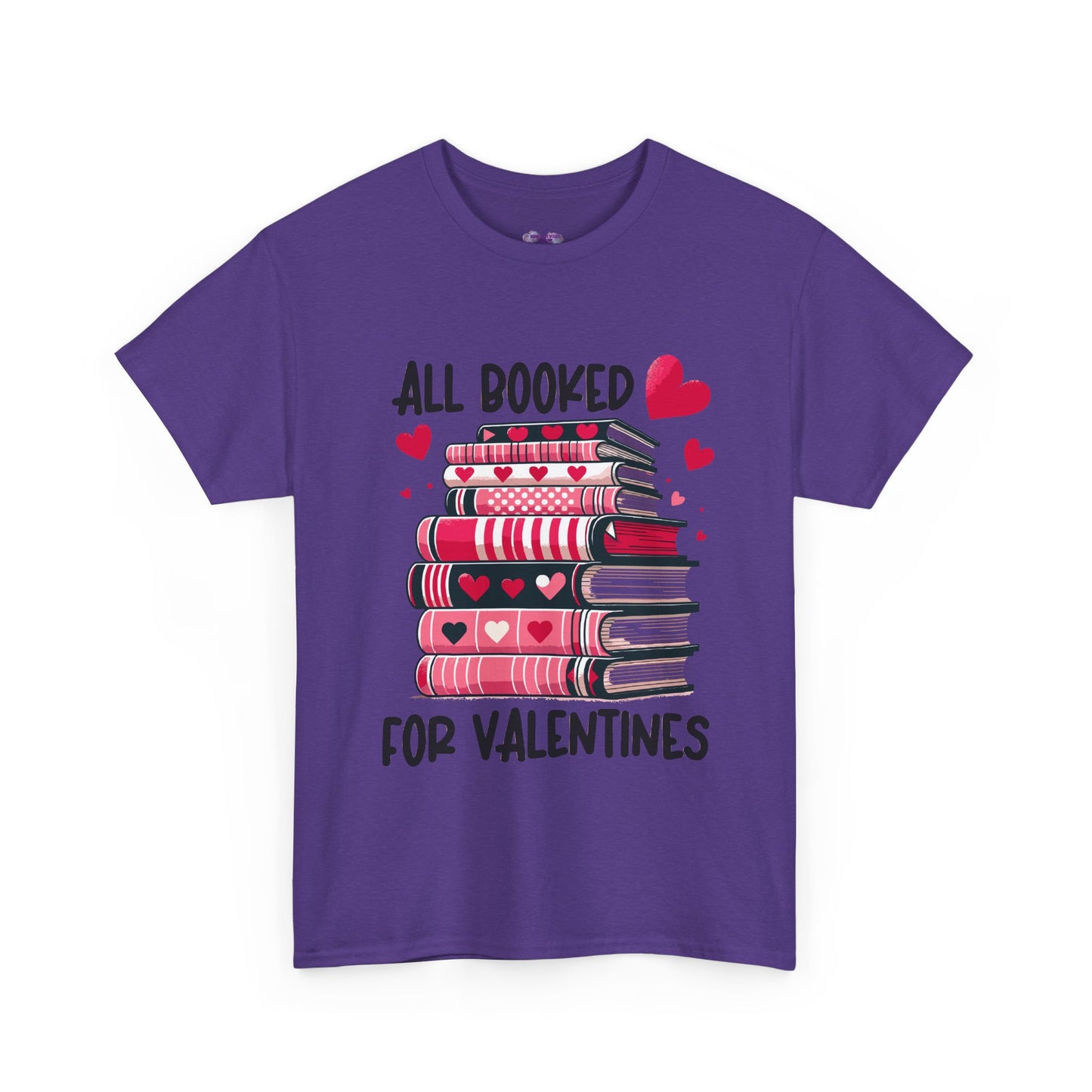 Valentine's Day Book Lover Unisex Tee - sizes S - 5X