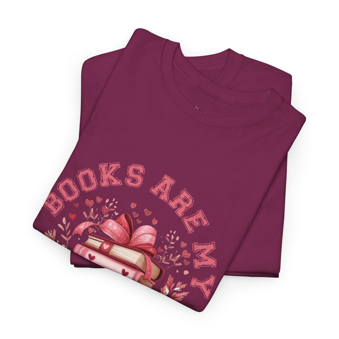 Books are My Love Language Unisex Tee - Valentine's Day Gift for Book Lovers
