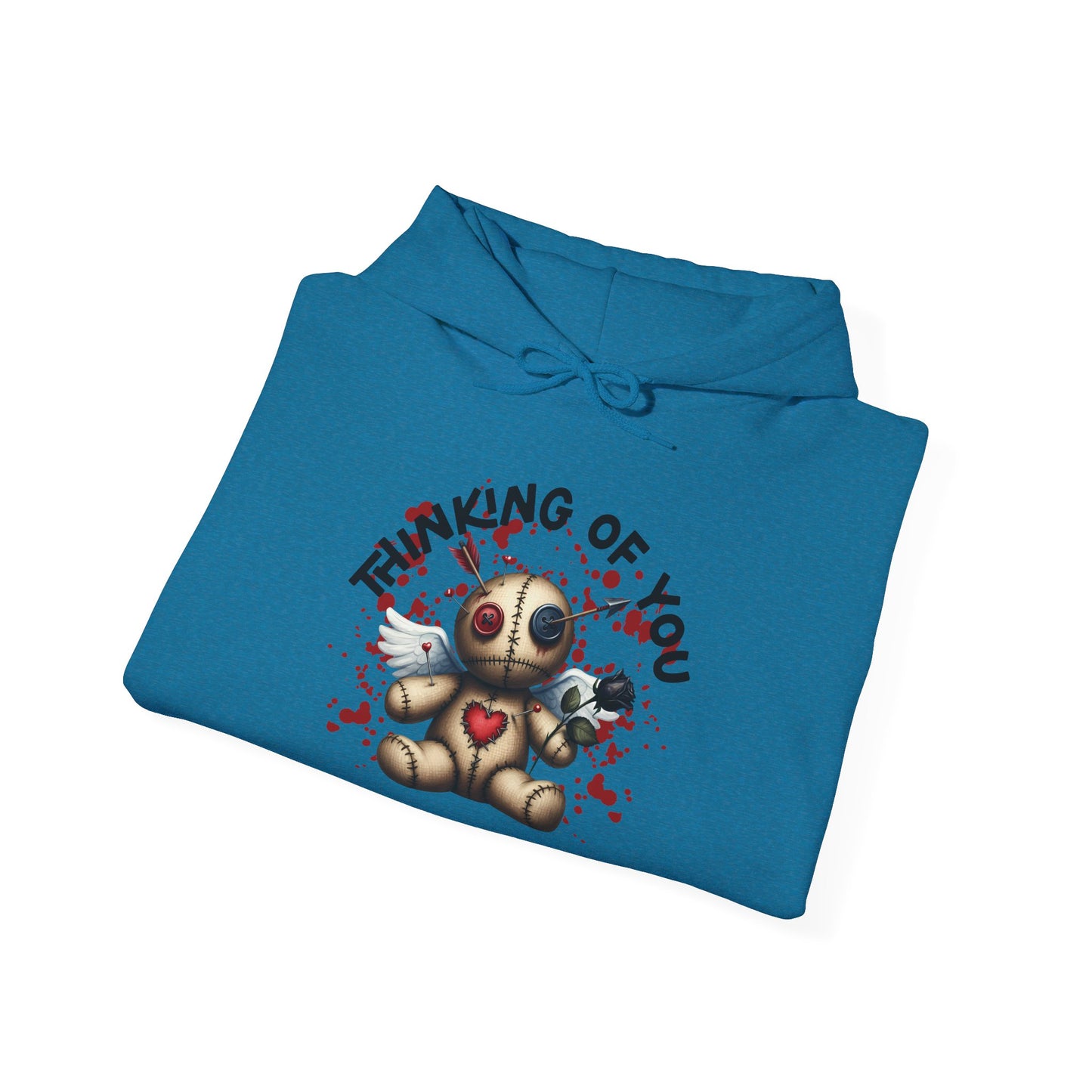 Anti-Valentine Thinking of You Unisex Heavy Blend™ Hooded Sweatshirt - S - 5X