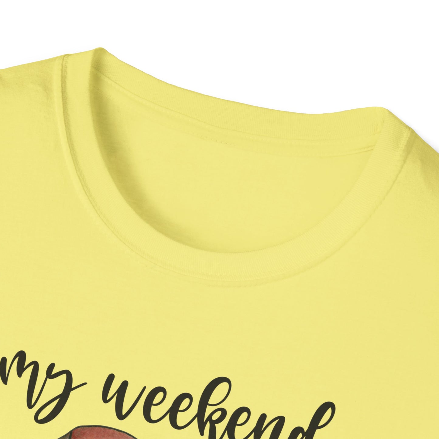 My Weekend is All Booked Unisex Softstyle T-Shirt