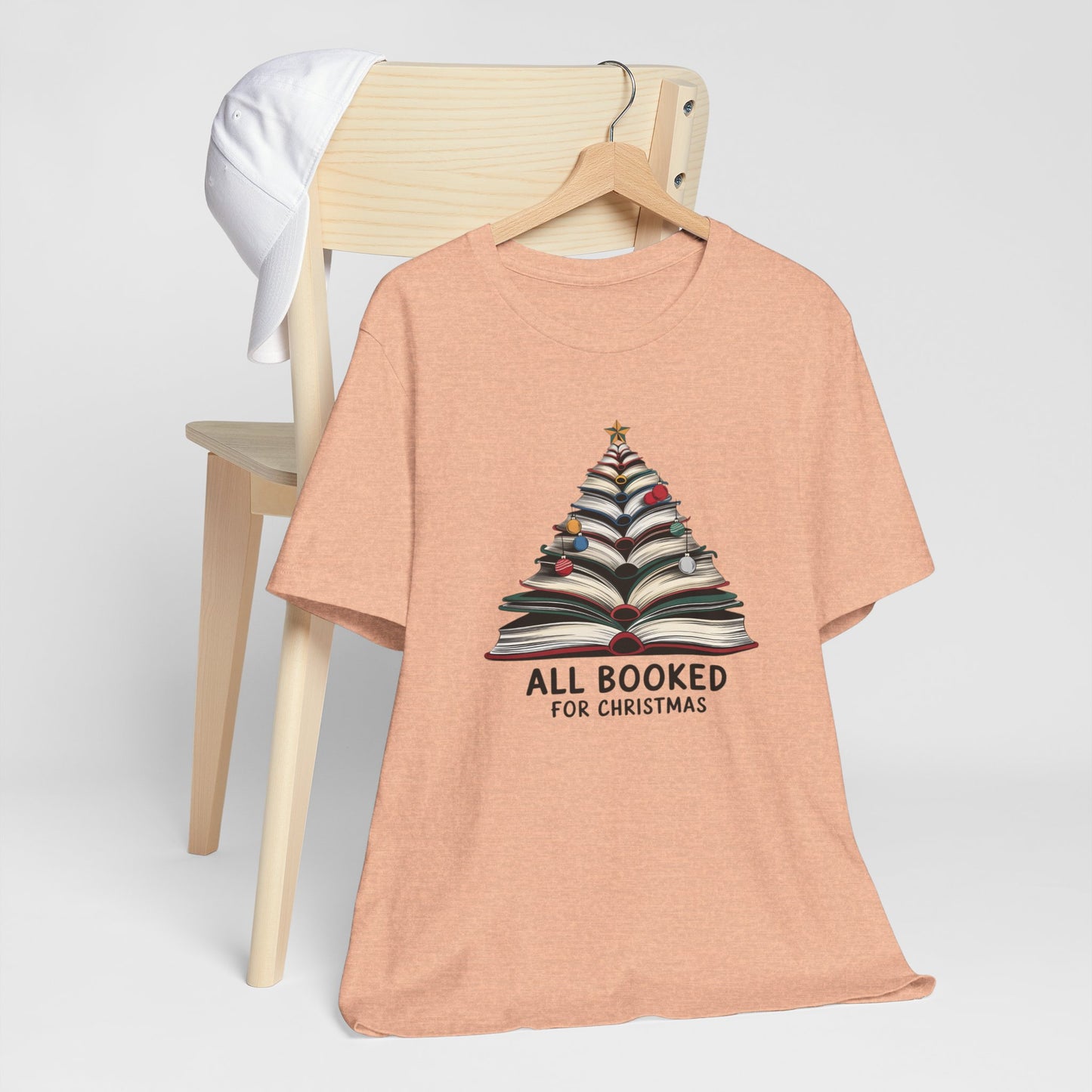 All Booked for Christmas Unisex Jersey Short Sleeve T-shirt - sizes S - 3X