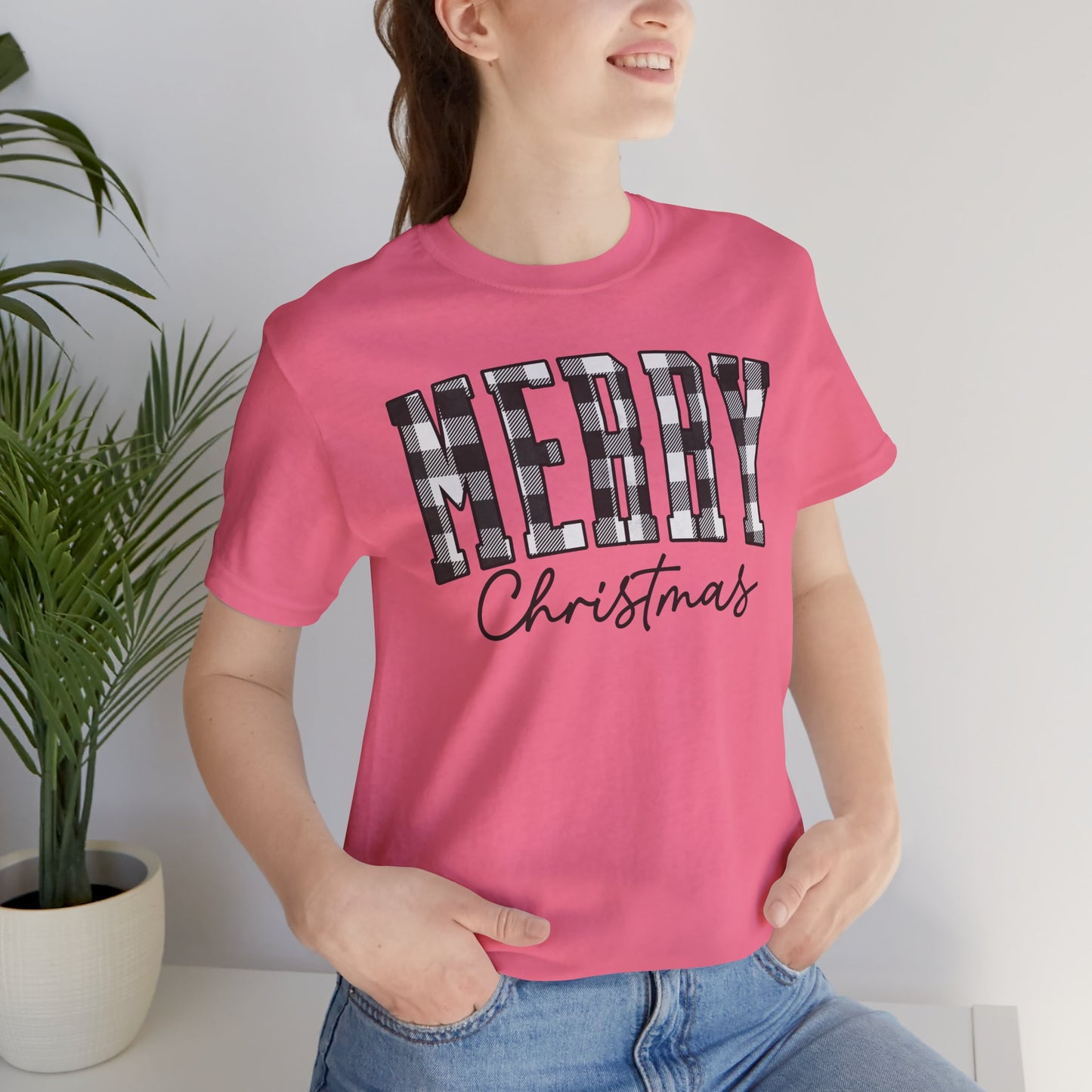 Merry Christmas Unisex Jersey Short Sleeve Tee - sizes S - 3X