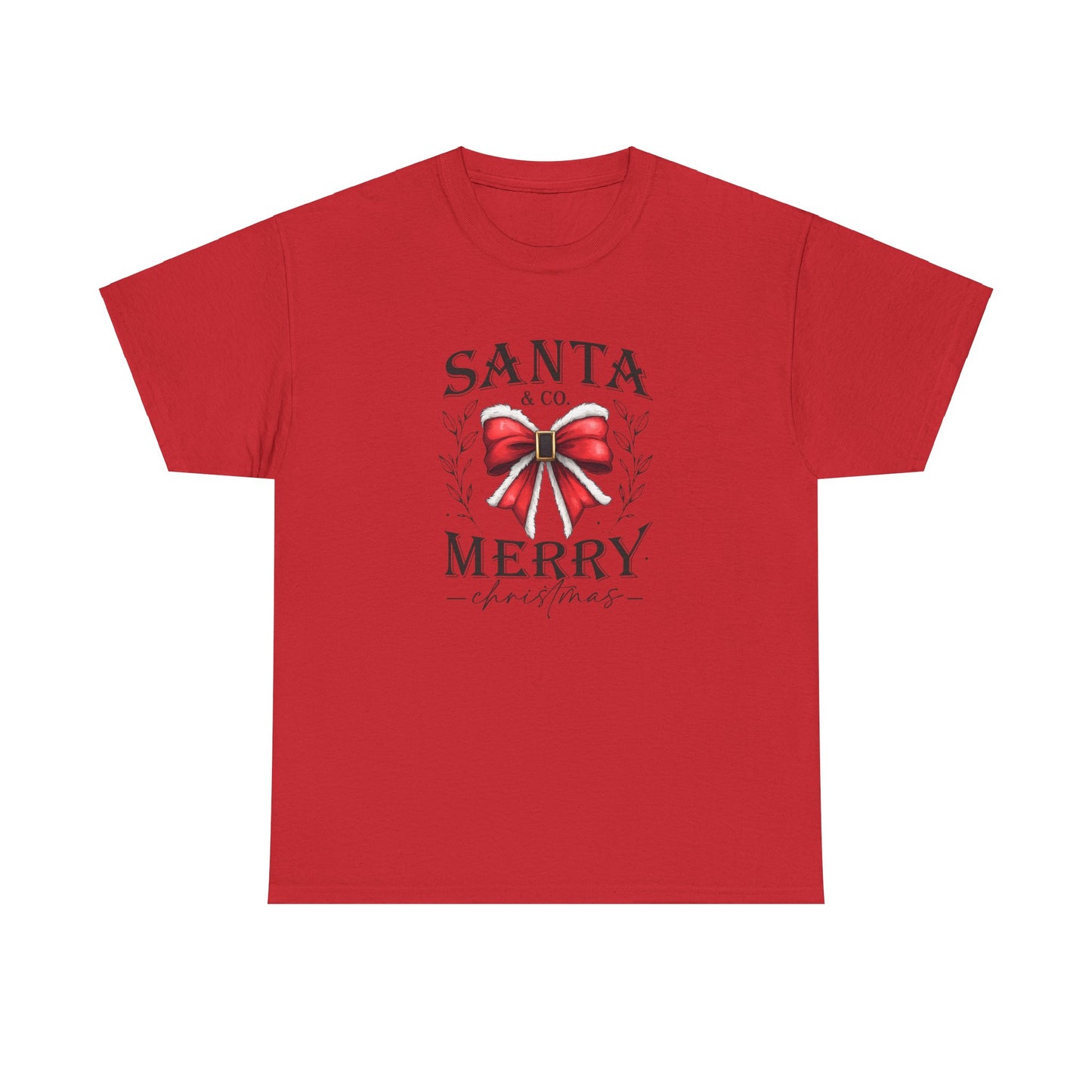 Santa and Company Merry Christmas Unisex Heavy Cotton Tee - sizes S - 5X