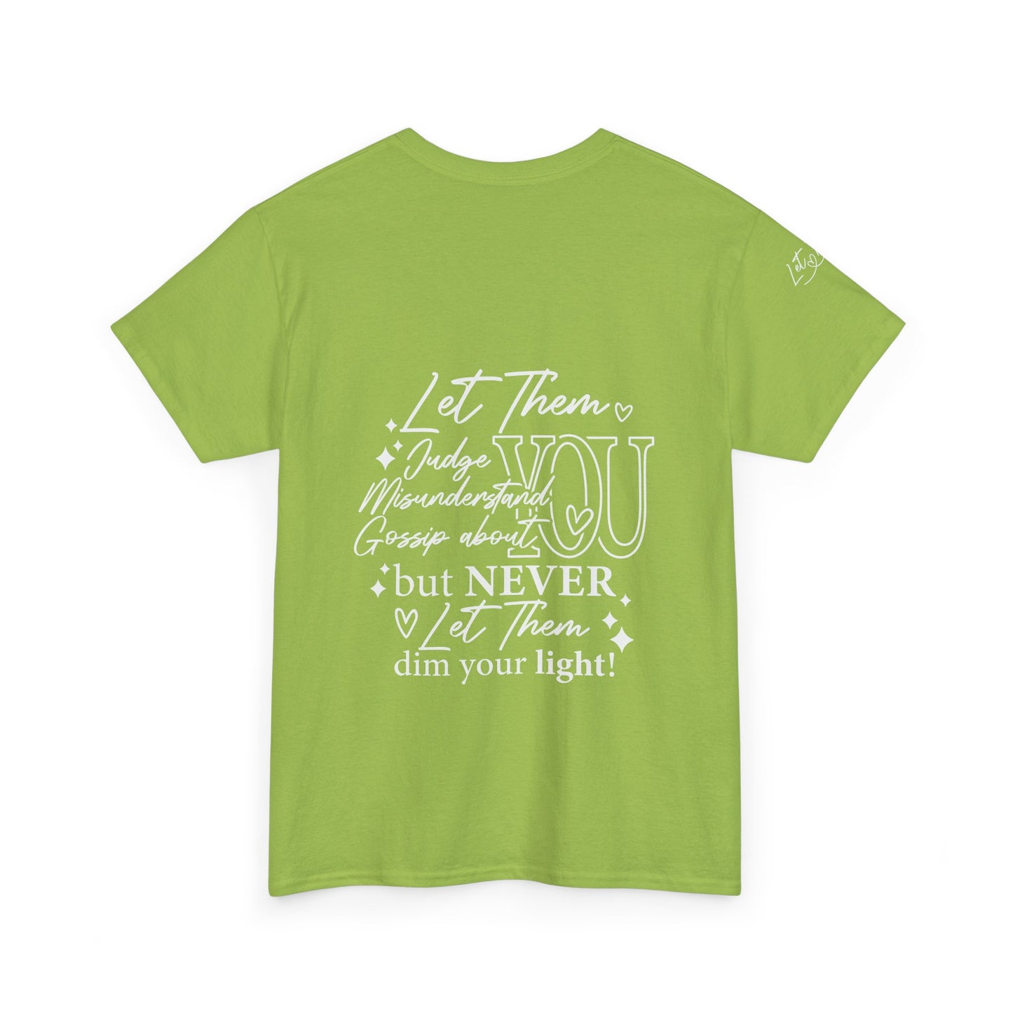 Let Them Unisex Heavy Cotton Tee