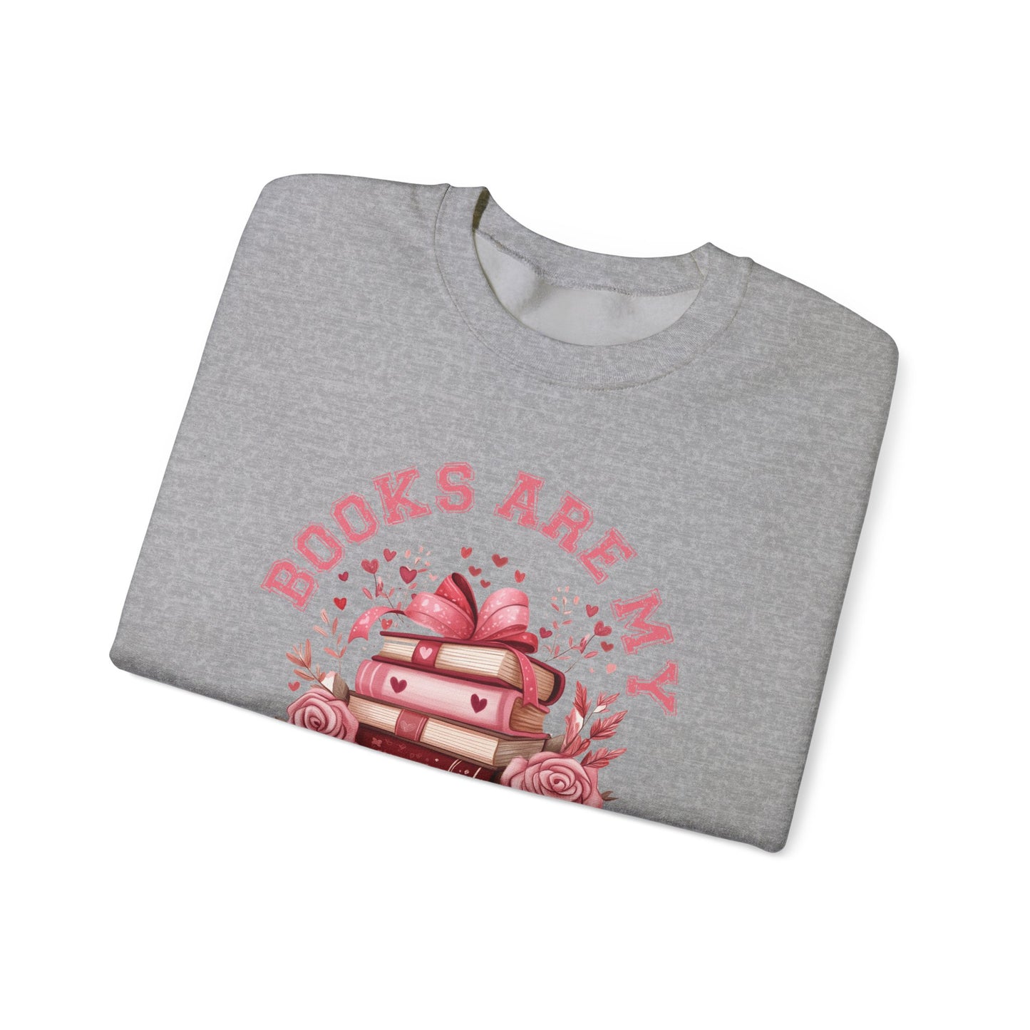 Books are my Love Language Unisex Heavy Blend Crewneck Sweatshirt - size S - 5X