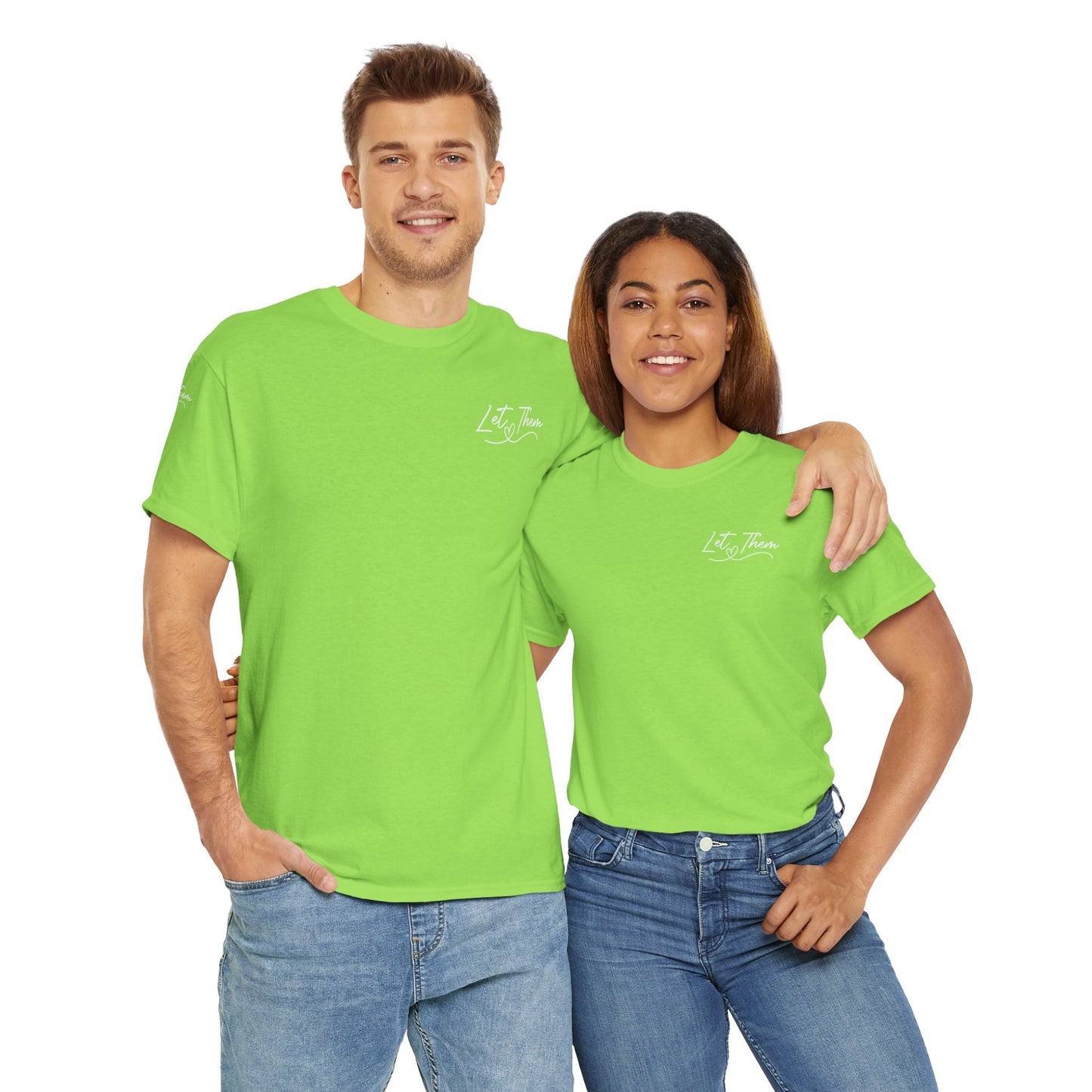 Let Them Unisex Heavy Cotton Tee