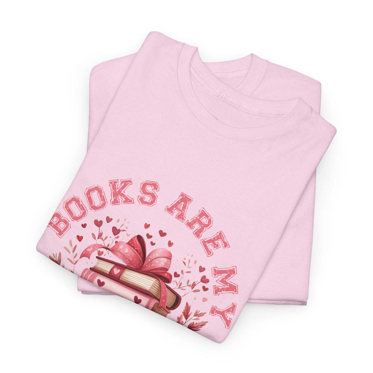 Books are My Love Language Unisex Tee - Valentine's Day Gift for Book Lovers
