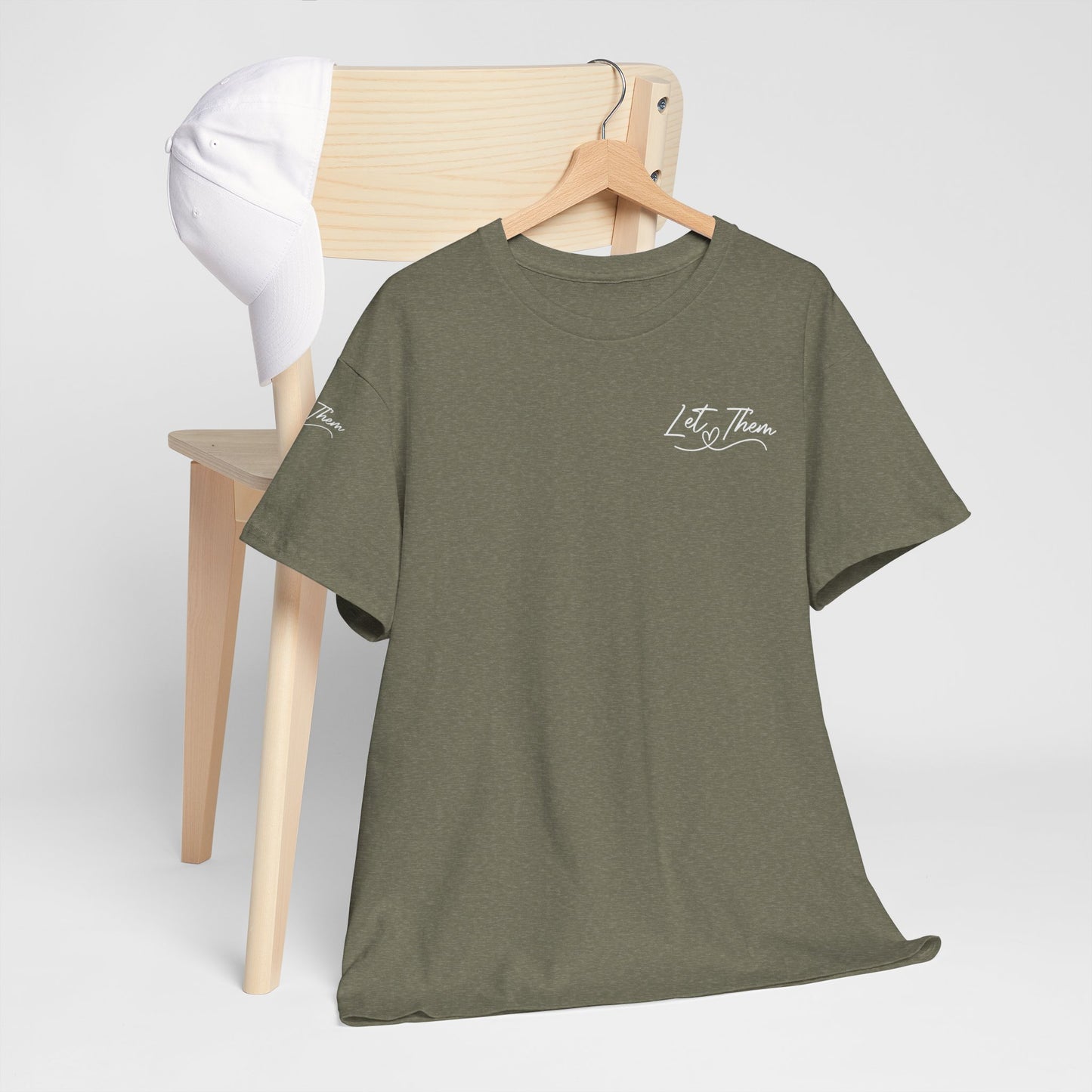 Let Them Unisex Heavy Cotton Tee