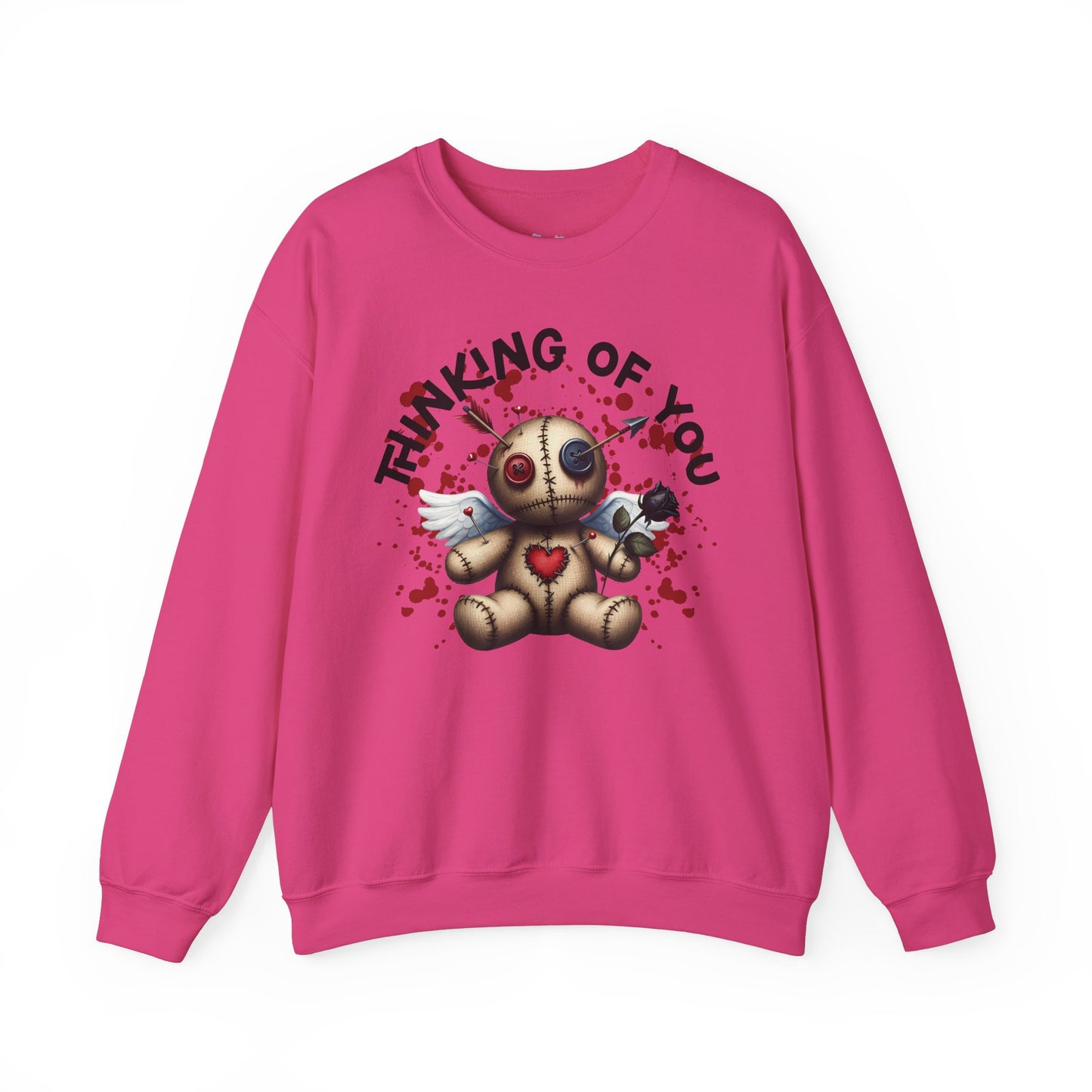Anti-Valentine Thinking of You Unisex Heavy Blend™ Crewneck Sweatshirt - S - 5X