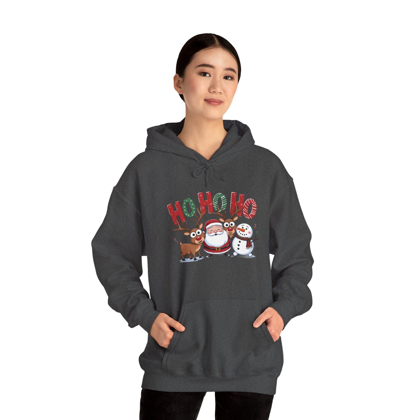HoHoHo Unisex Heavy Blend™ Hooded Sweatshirt - S - 3X
