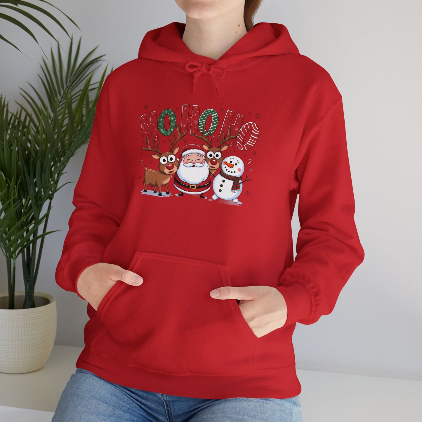 HoHoHo Unisex Heavy Blend™ Hooded Sweatshirt - S - 3X
