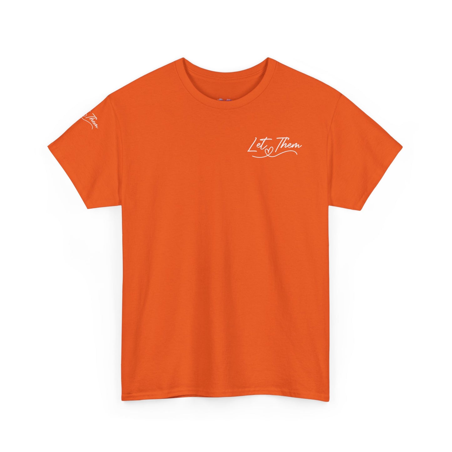 Let Them Unisex Heavy Cotton Tee