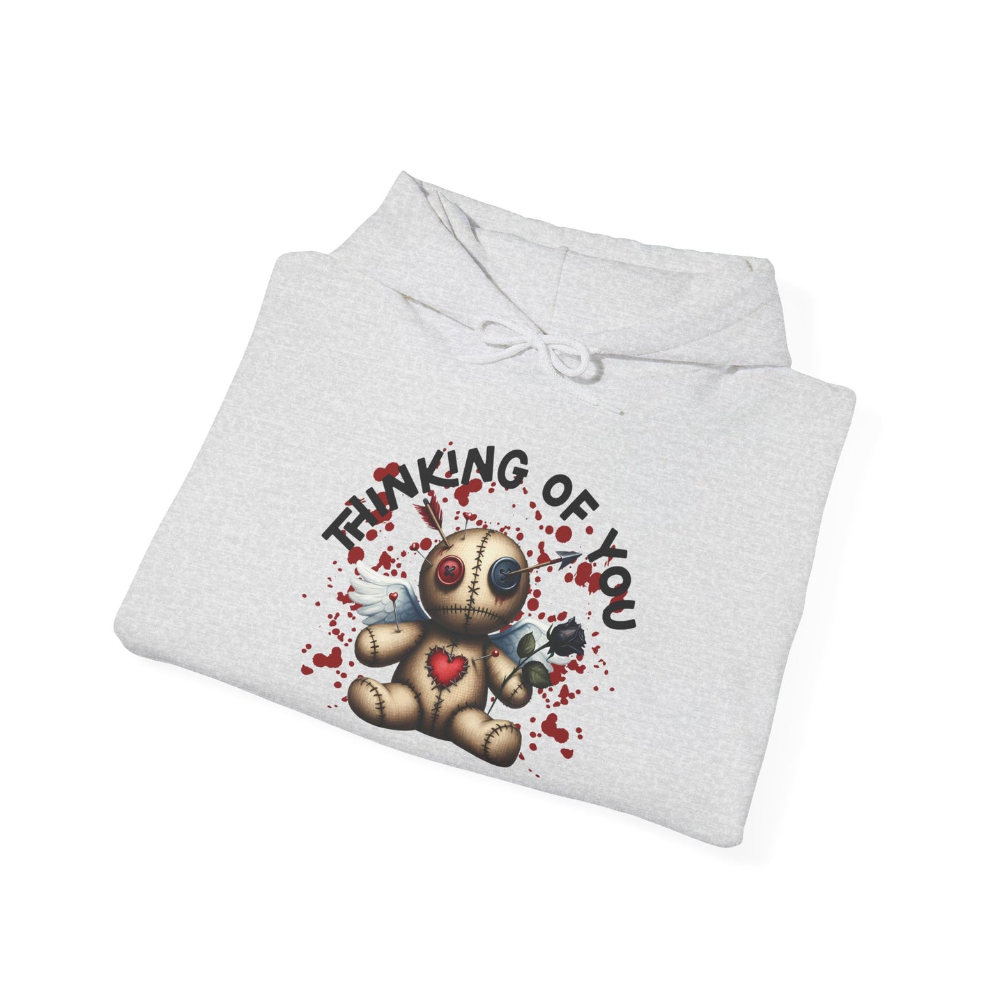 Anti-Valentine Thinking of You Unisex Heavy Blend™ Hooded Sweatshirt - S - 5X