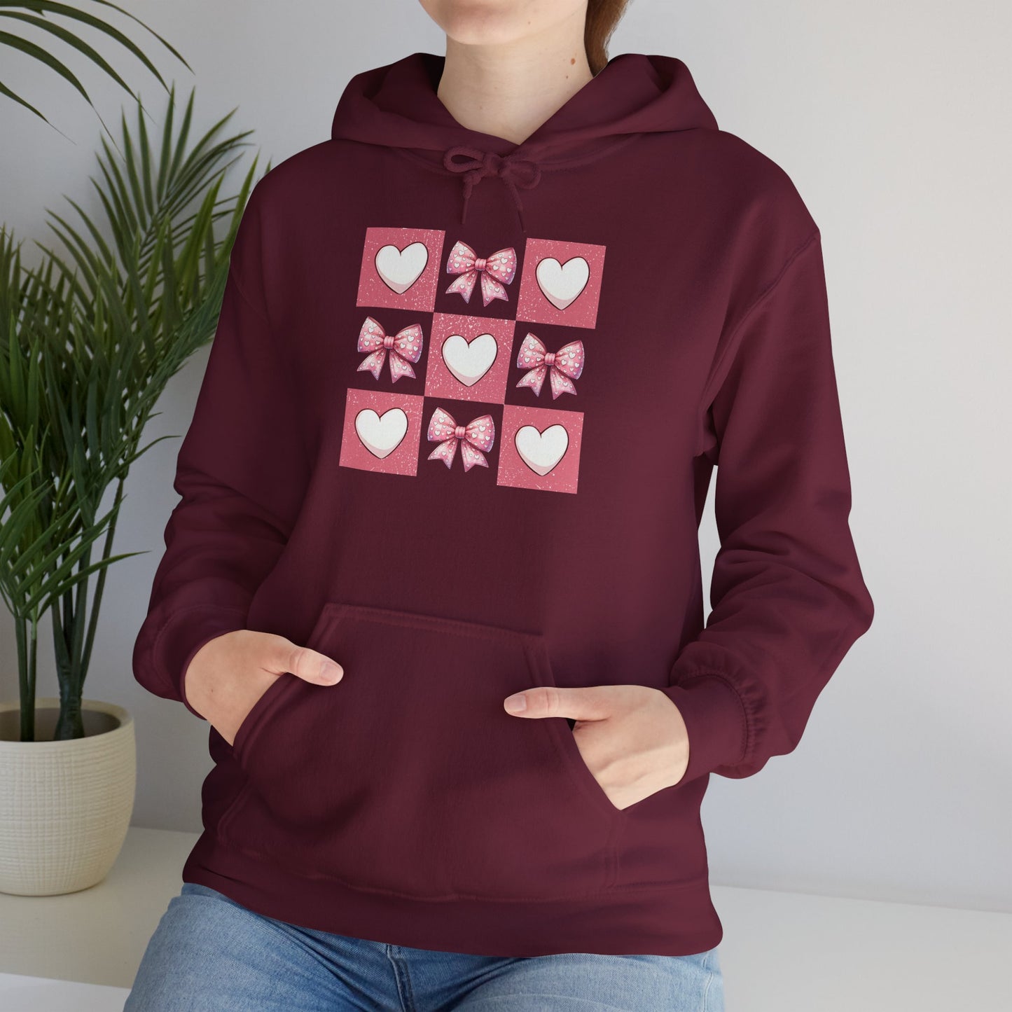 Hearts and Bows Unisex Heavy Blend™ Hooded Sweatshirt - sizes S - 5X