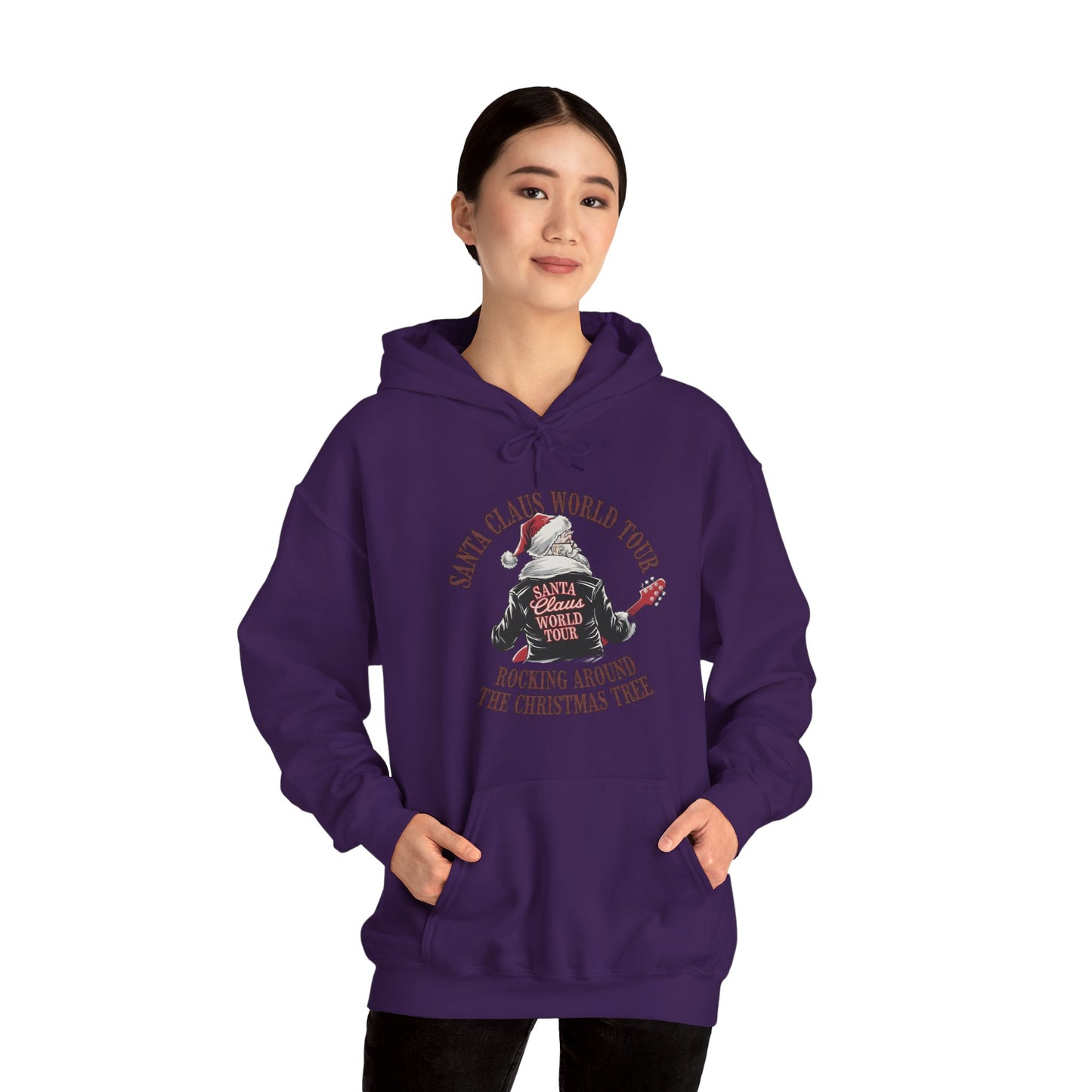 Santa Claus World Tour Unisex Heavy Blend™ Hooded Sweatshirt - sizes S - 3X