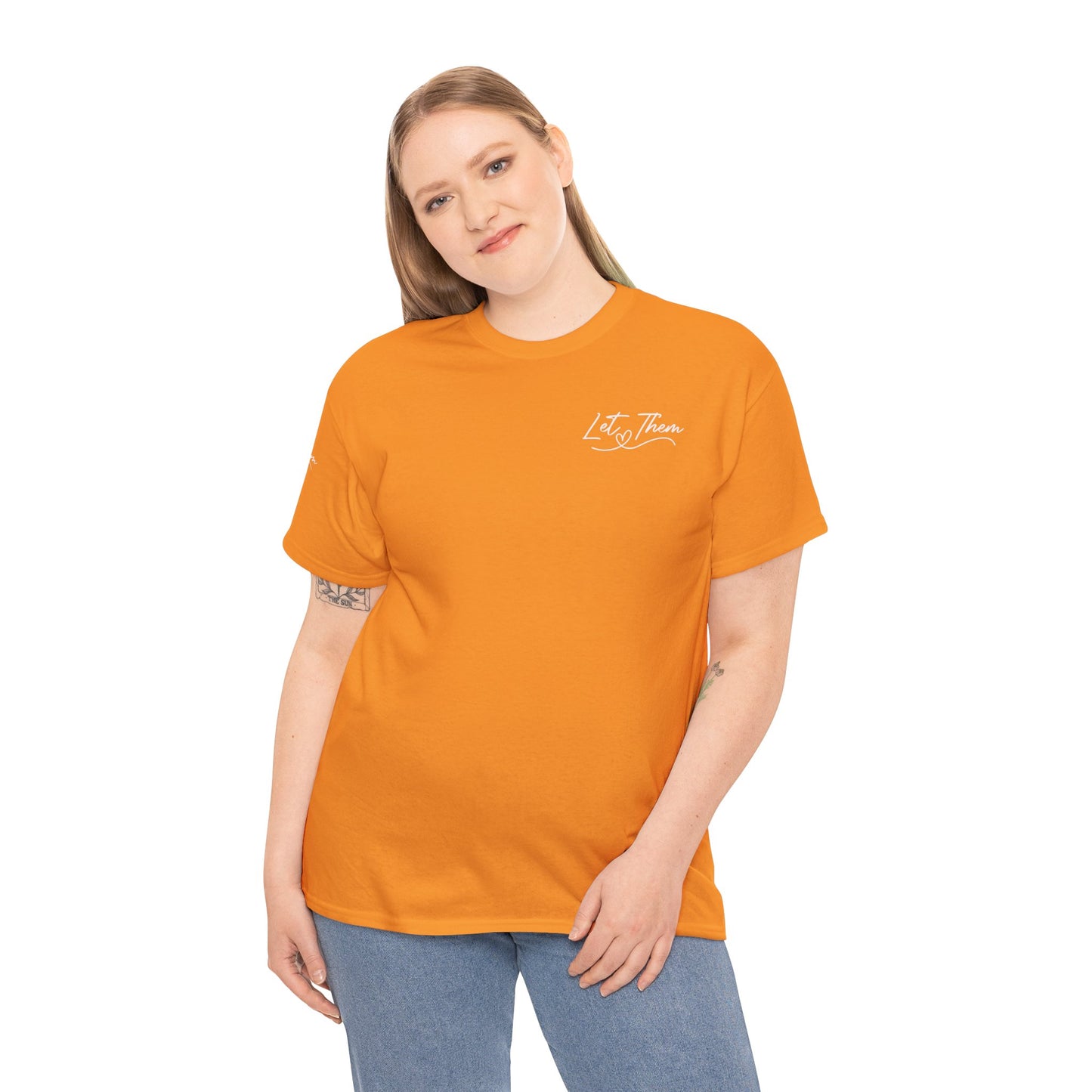 Let Them Unisex Heavy Cotton Tee